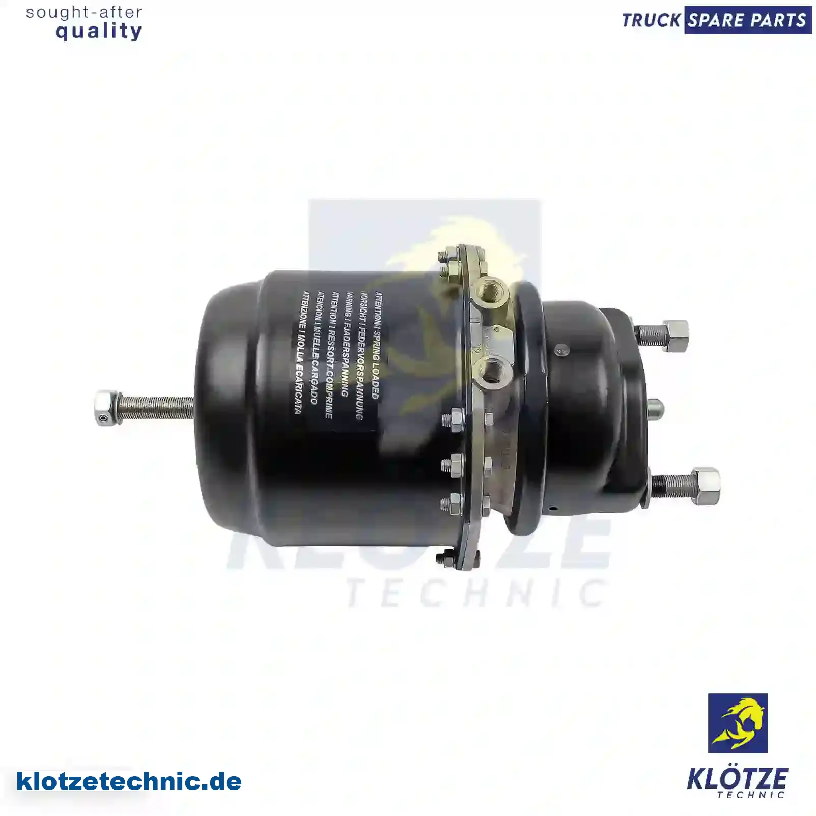 Spring brake cylinder, 5001848403 || Klötze Technic