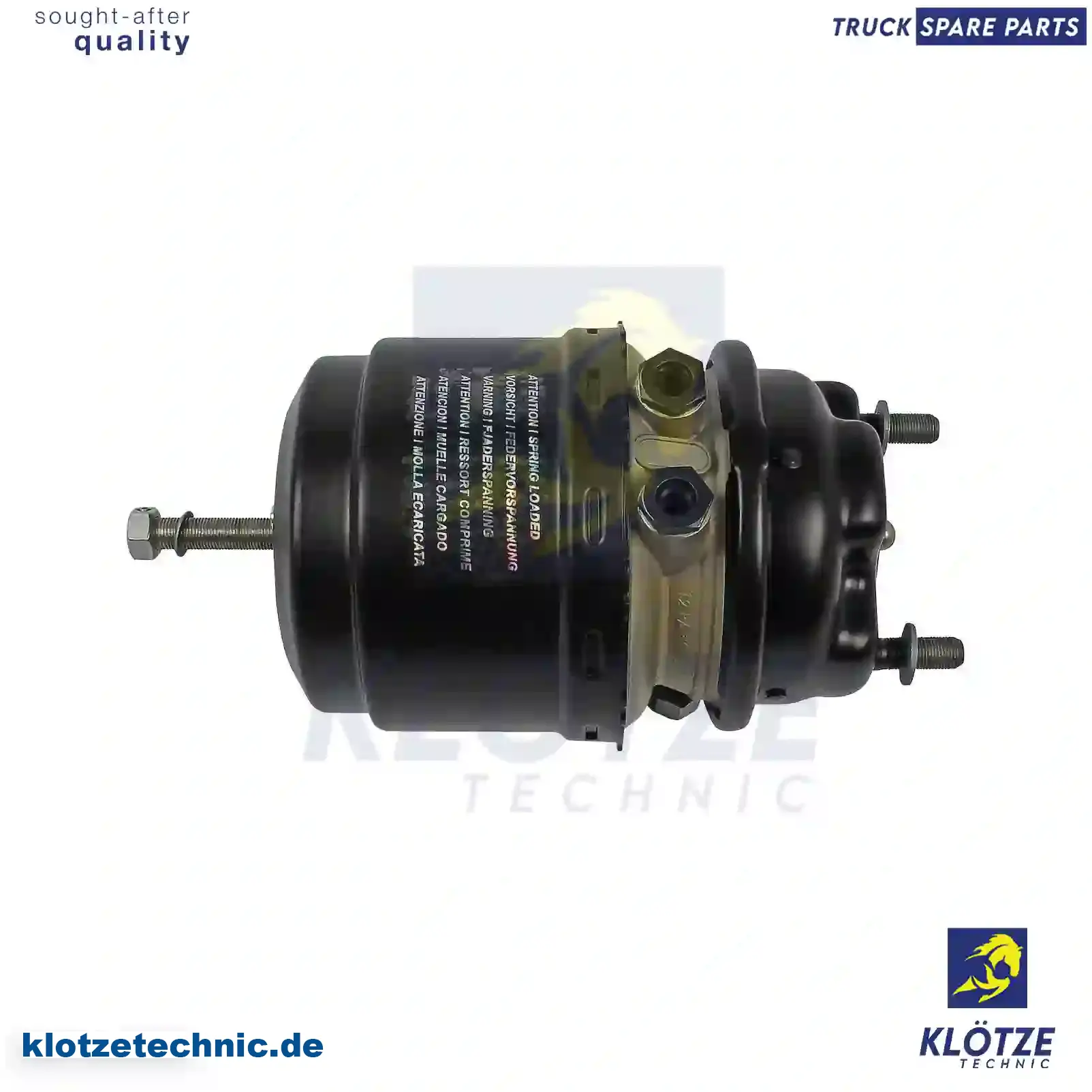 Spring brake cylinder, 0020533192, 7420533192, , || Klötze Technic