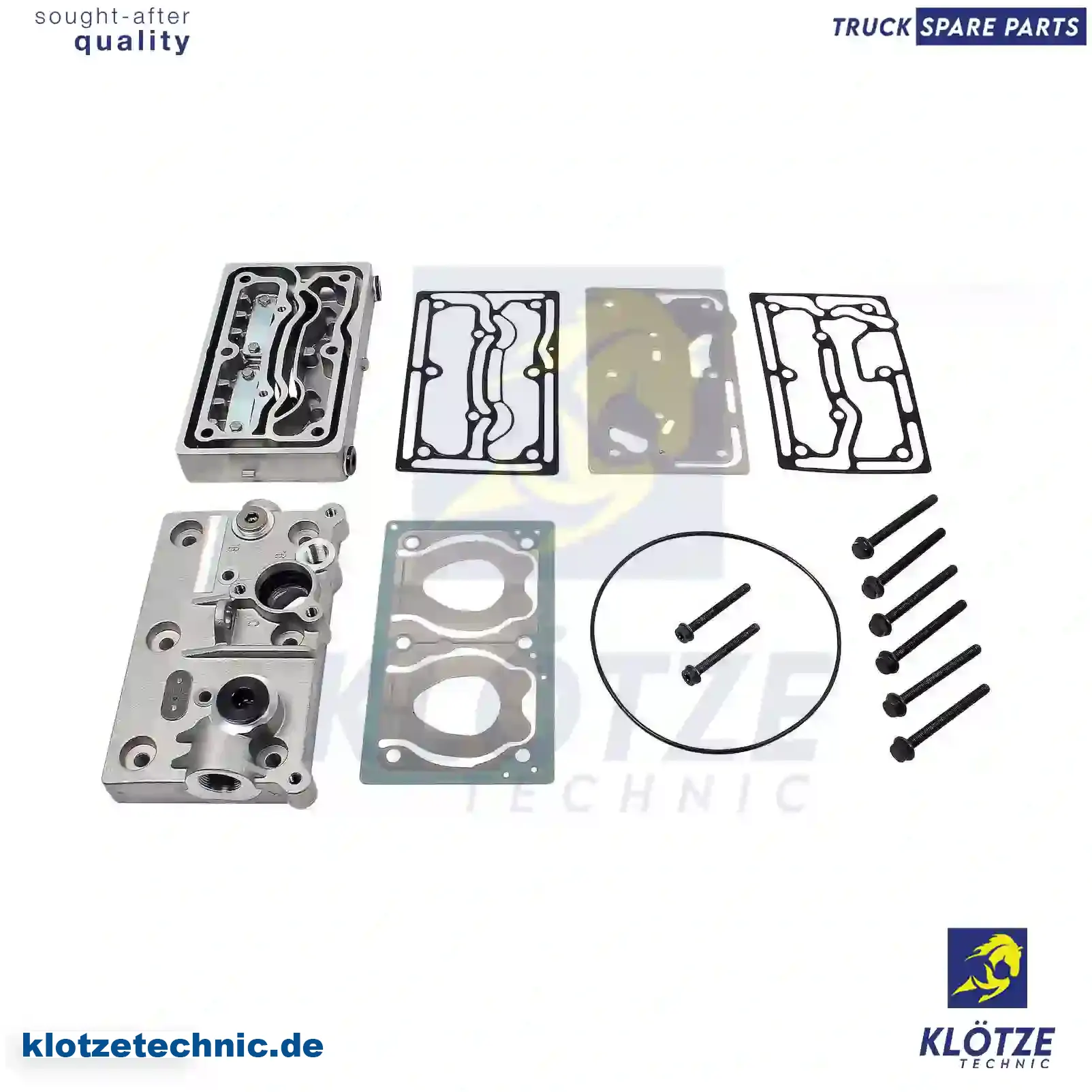 Repair kit, cylinder head, 7420774299, 7421318075, 20774299, 21318075 || Klötze Technic