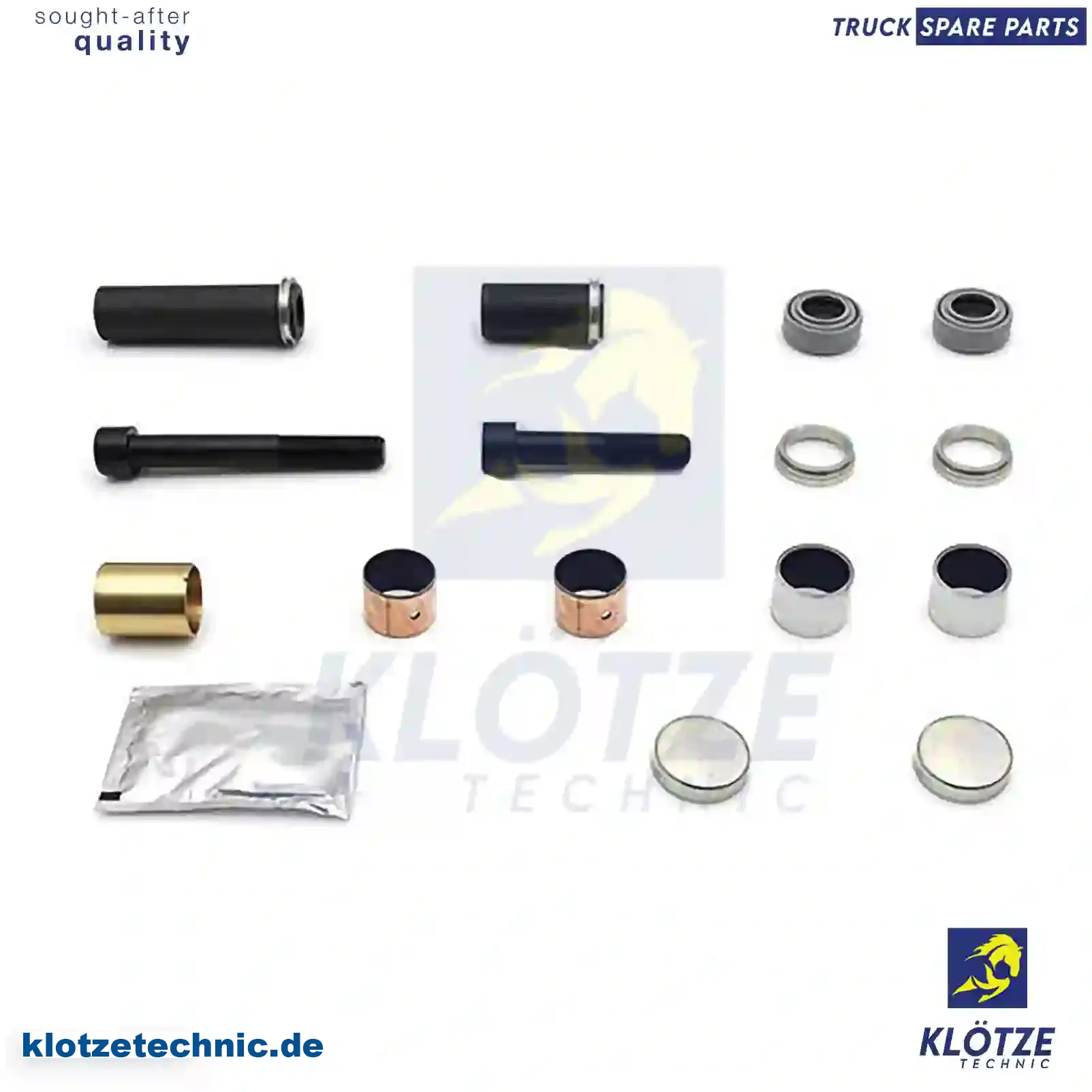 Repair kit, brake caliper, 5001837006, 5001837006, SJ4076, 3097542, 3098108, 85103129, 8550880 || Klötze Technic