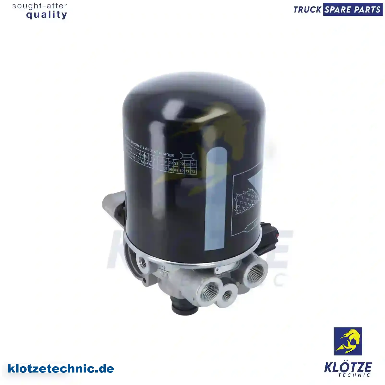 Air dryer, 867628, 08160464, 08160466, 08160470, 41000233, 8160464, 8160466, 8160470 || Klötze Technic