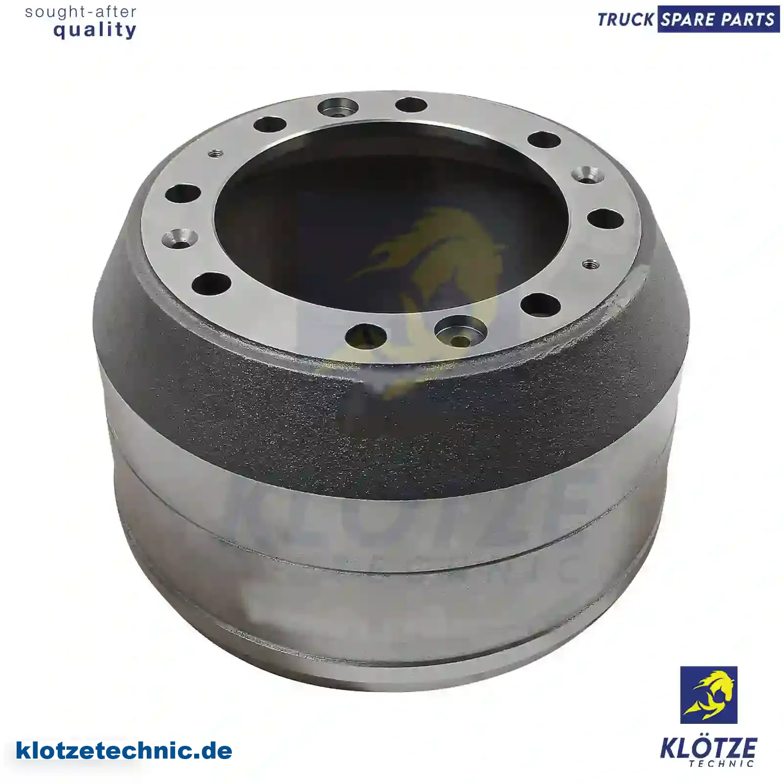 Brake drum, 07167613, 07173107, 7167613, 7173107, , , || Klötze Technic