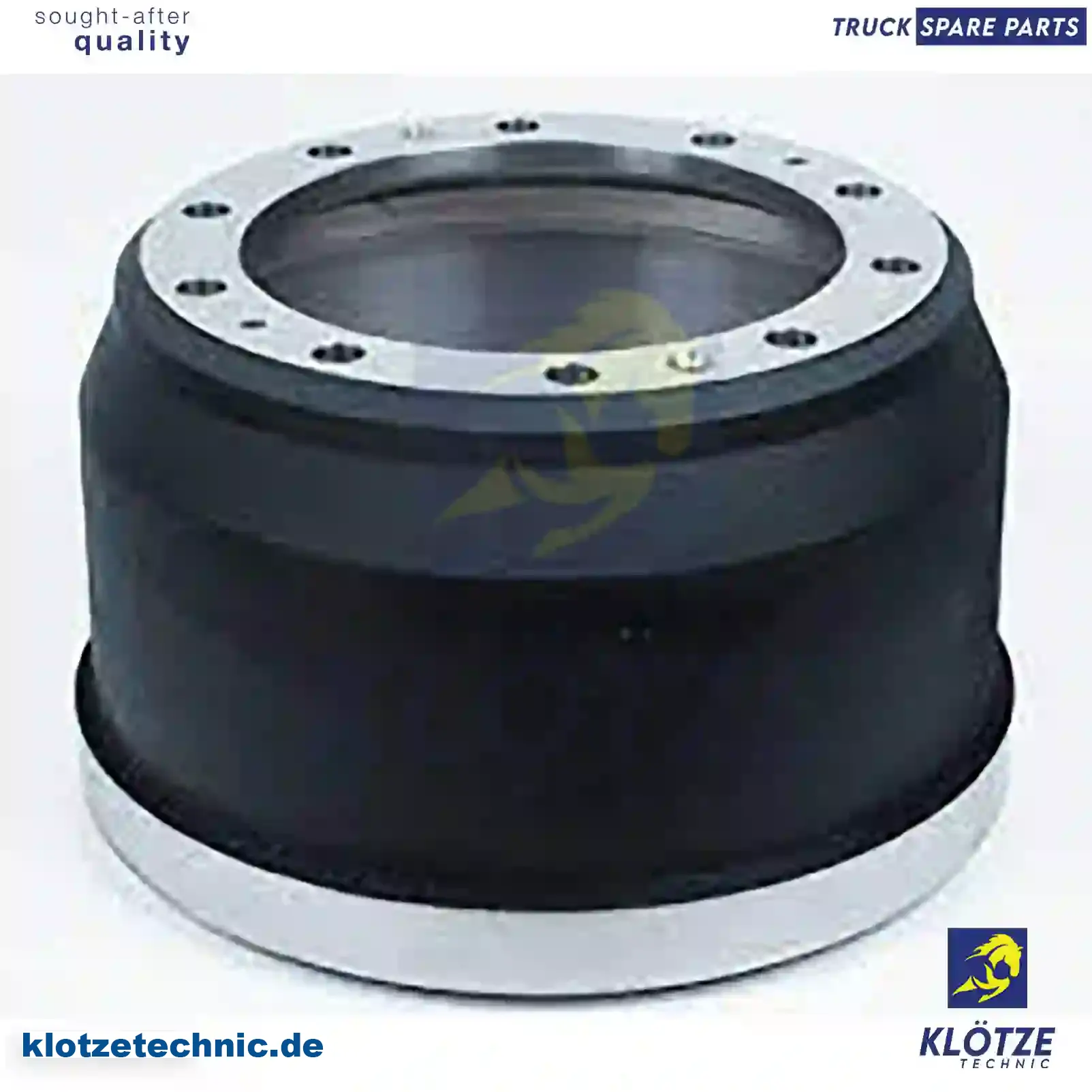 Brake drum, 42118427, , , , , , || Klötze Technic