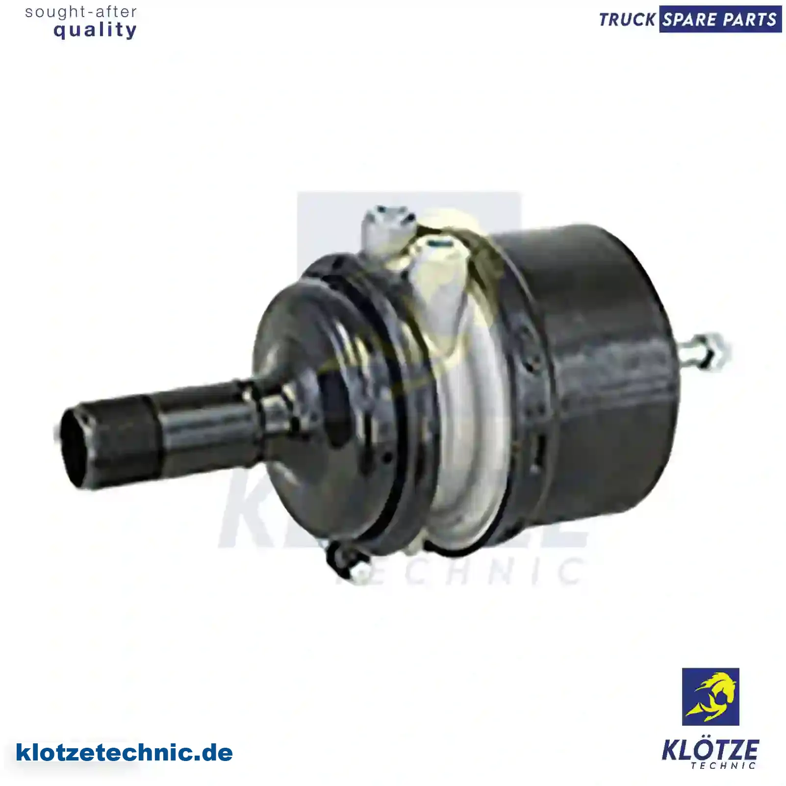 Spring brake cylinder, 41211078, 41285153, , || Klötze Technic