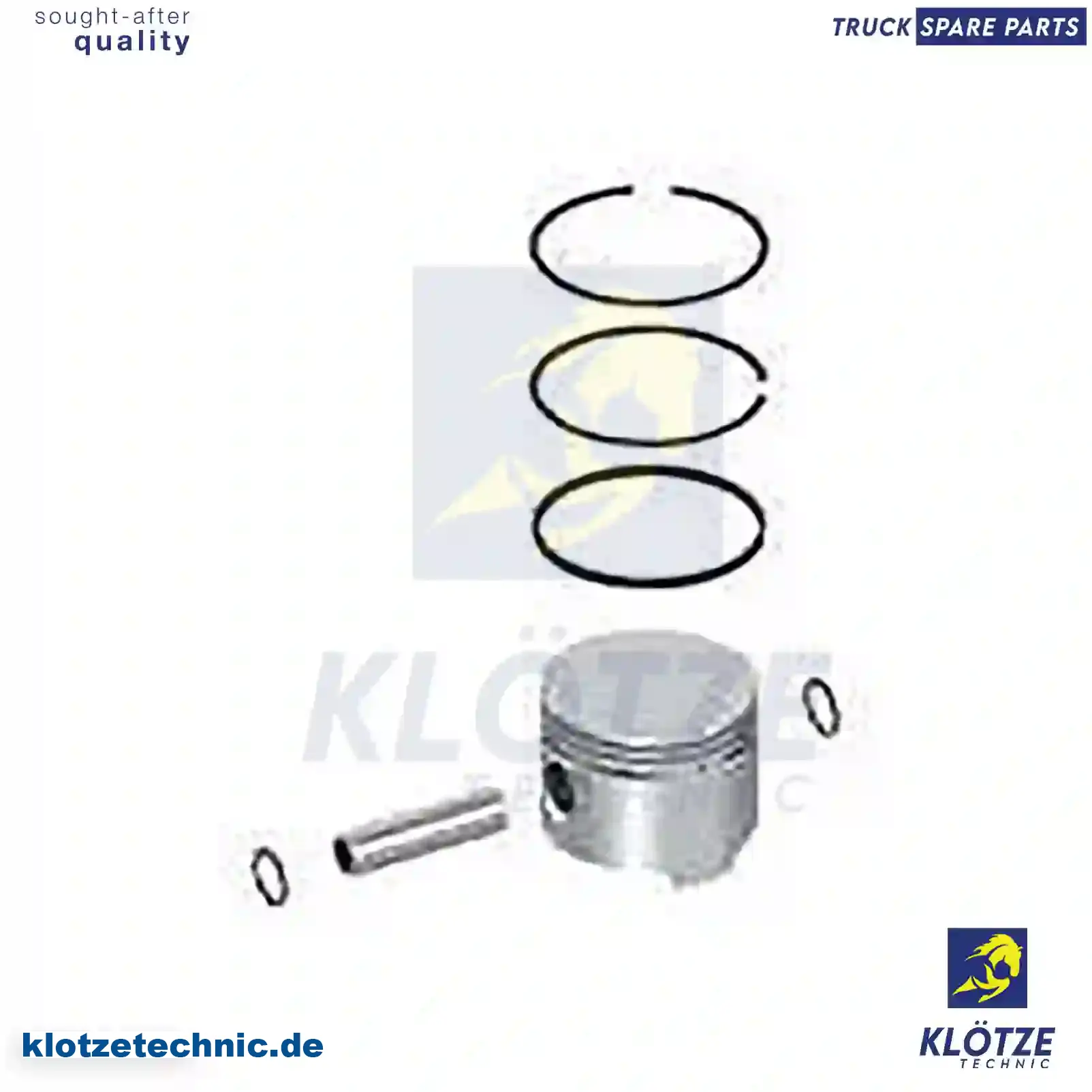 Piston, 42534241, 42536601, 42549147, 42562096, 9361301515S11 || Klötze Technic