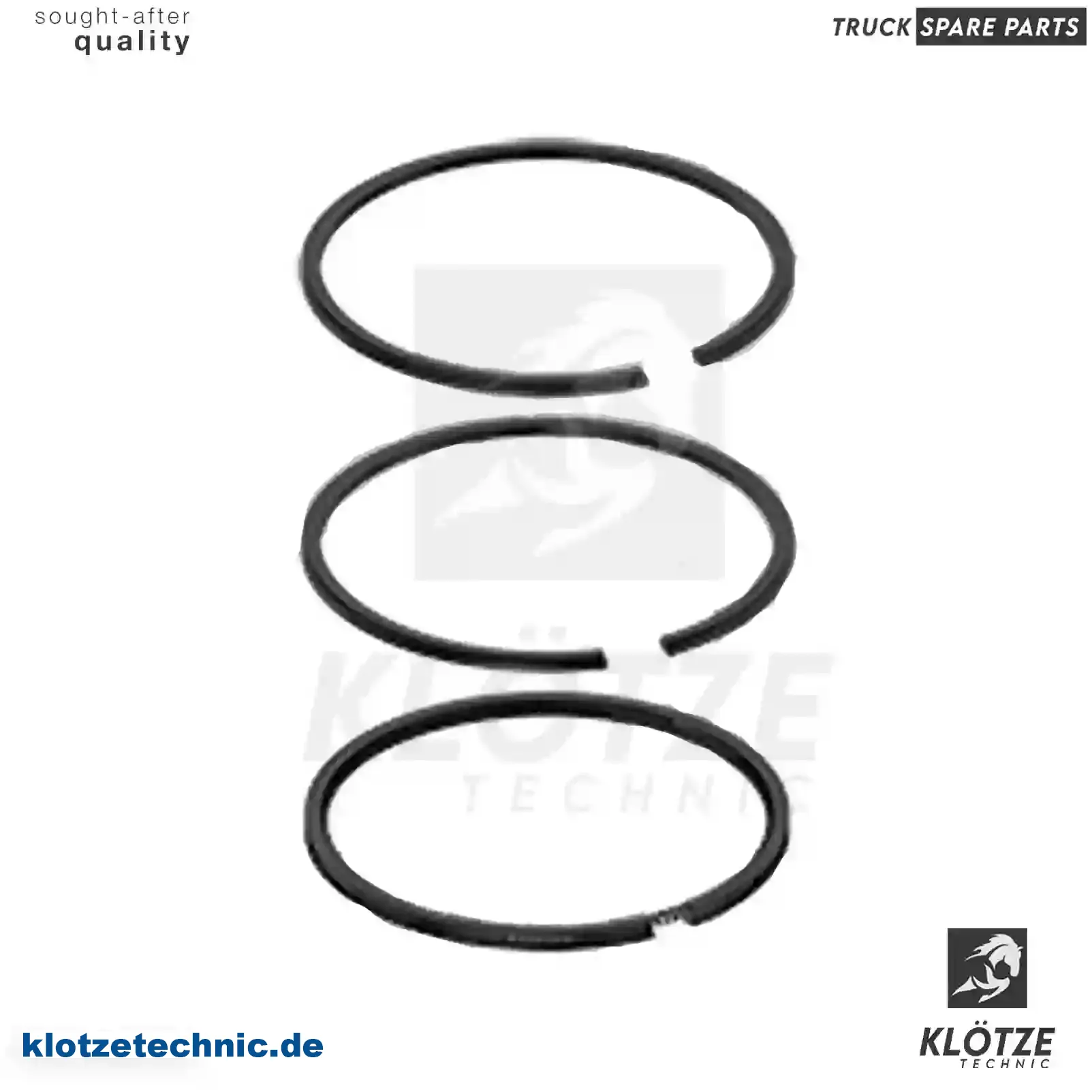 Piston ring kit, 42550548, 931613 || Klötze Technic