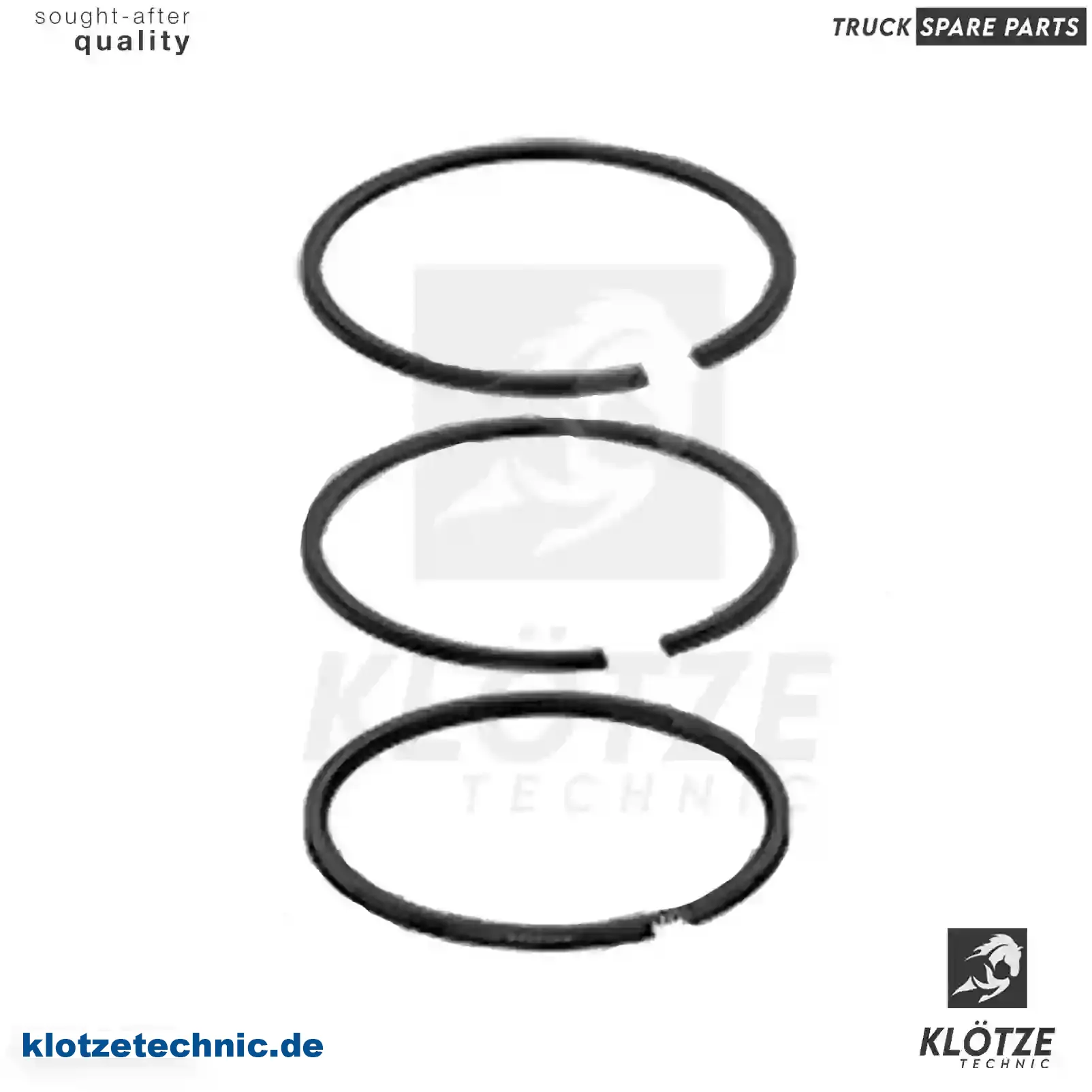 Piston ring kit, 42550550, 931613 || Klötze Technic