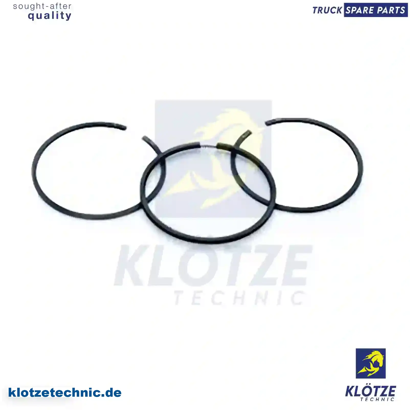 Piston ring kit, Compressor, 42550554, 9316129 || Klötze Technic