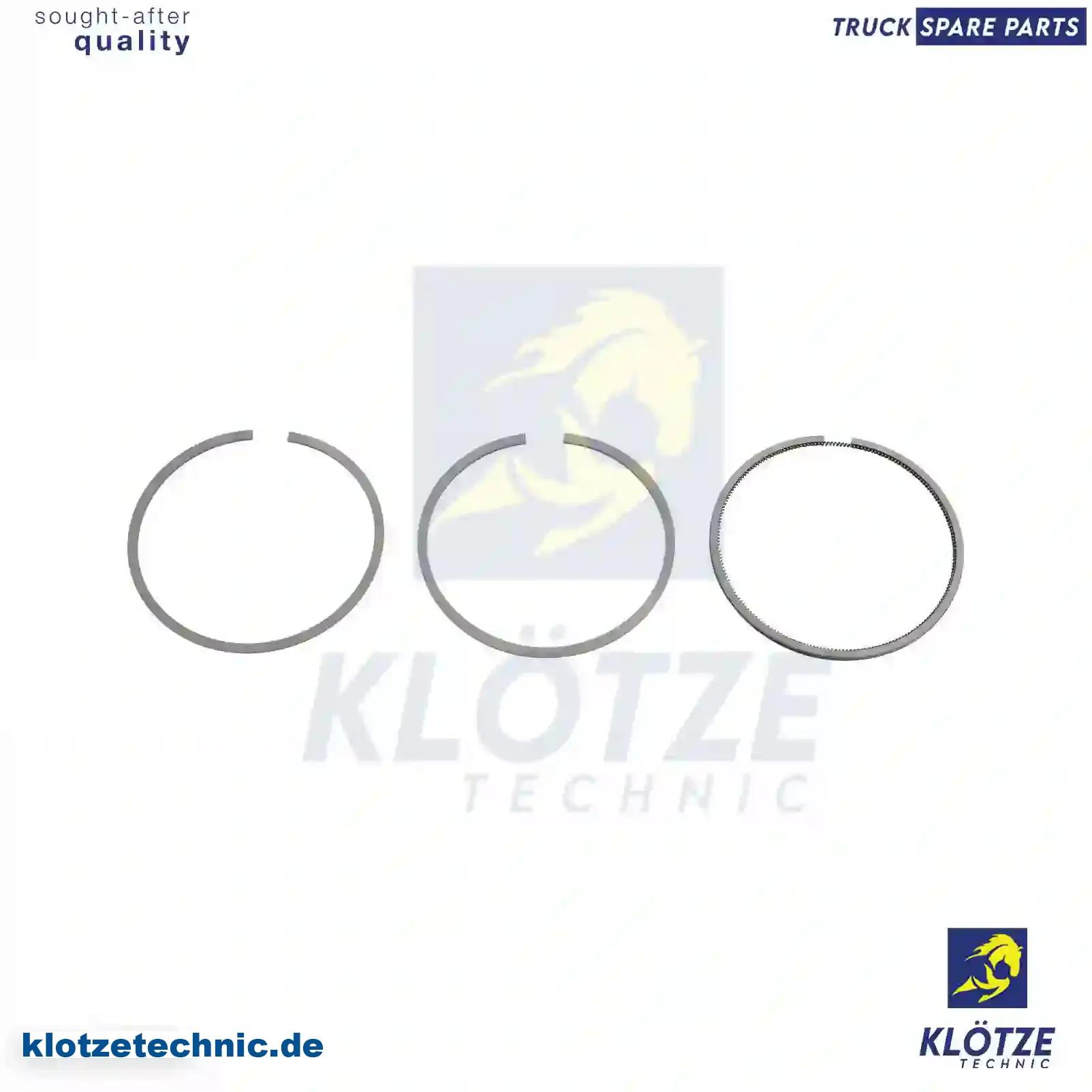 Piston ring kit, 504033988S5, 9361301515S14 || Klötze Technic