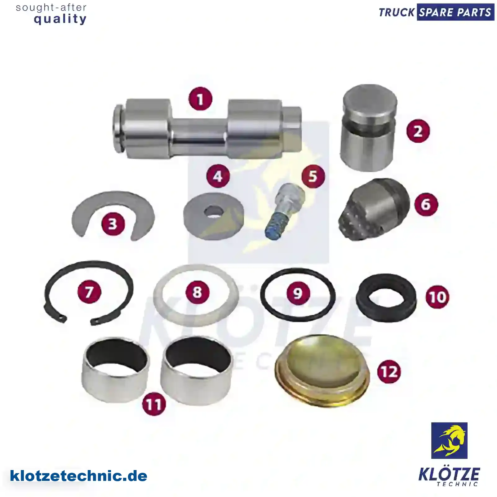 Repair kit, brake caliper, SJ4098, 3092261 || Klötze Technic