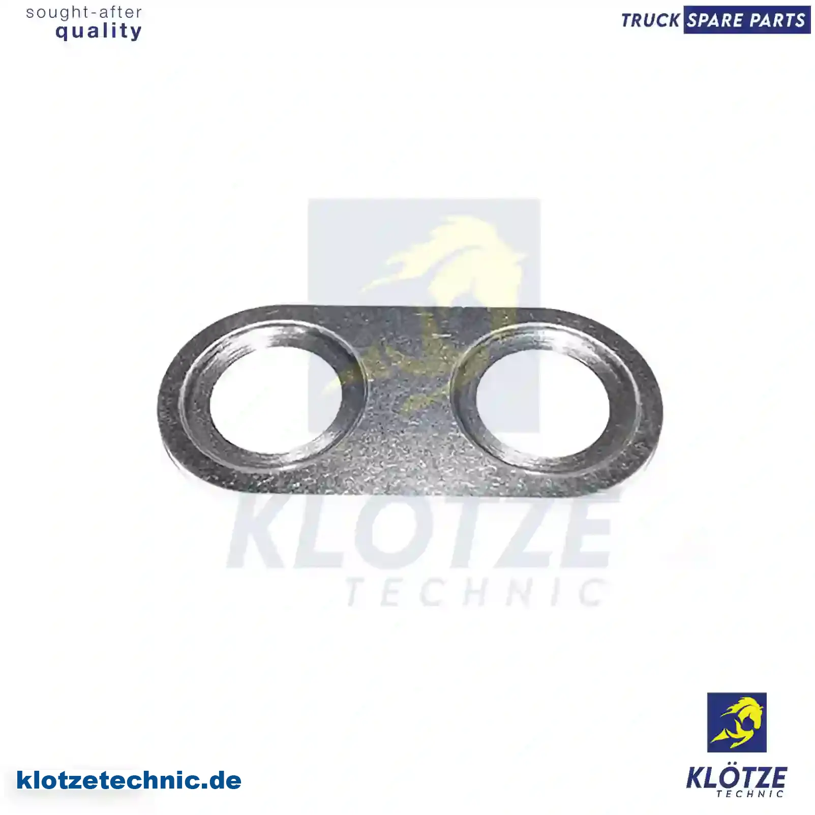 Lock plate, 291190, ZG50523-0008 || Klötze Technic