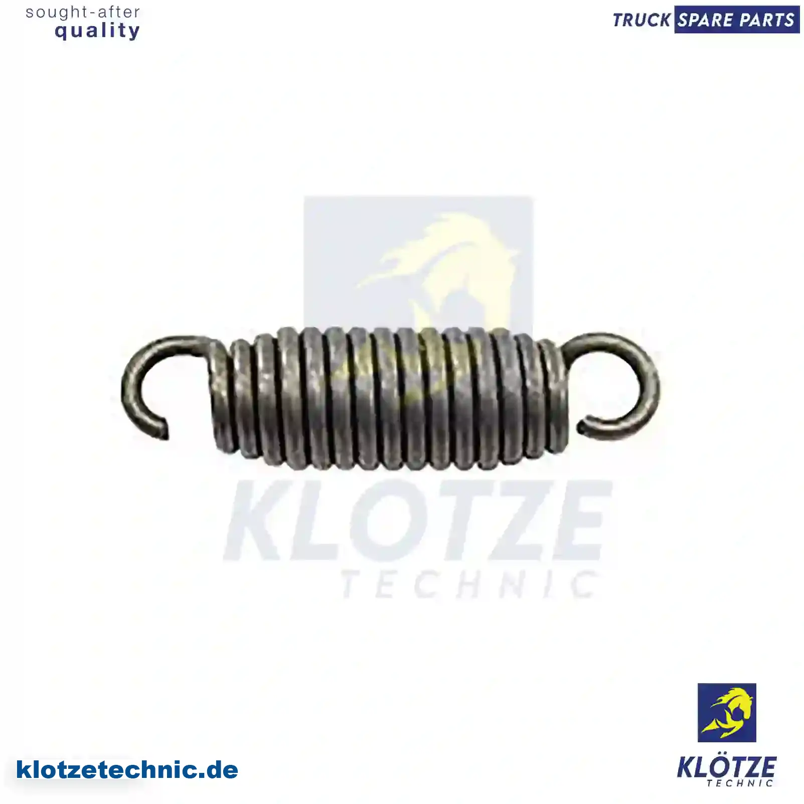 Brake shoe spring, 120824, ZG50977-0008 || Klötze Technic