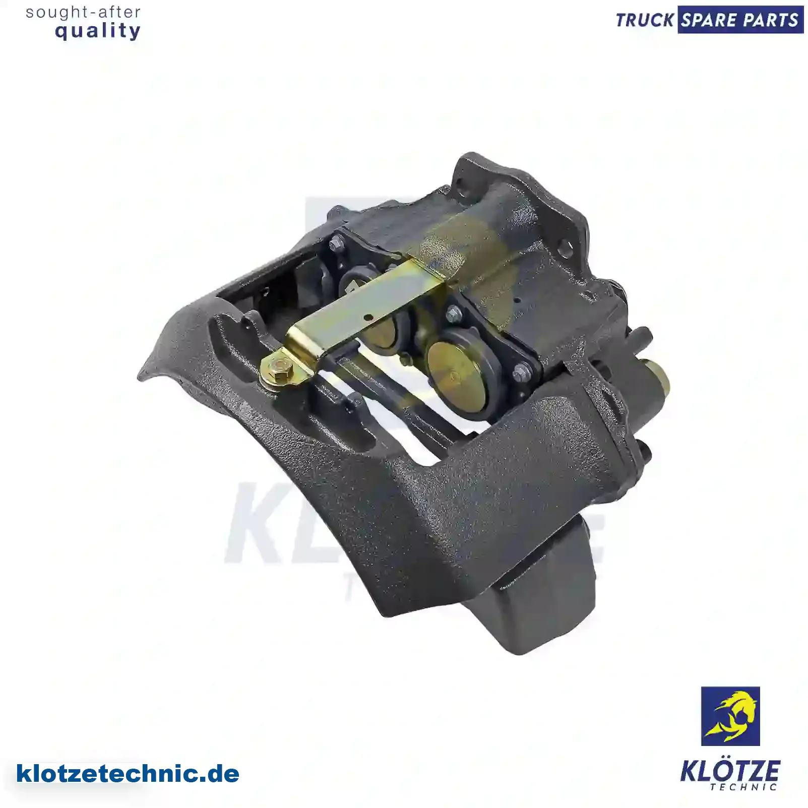 Brake caliper, right, reman. / without old core, 81508046064, LRG525 || Klötze Technic