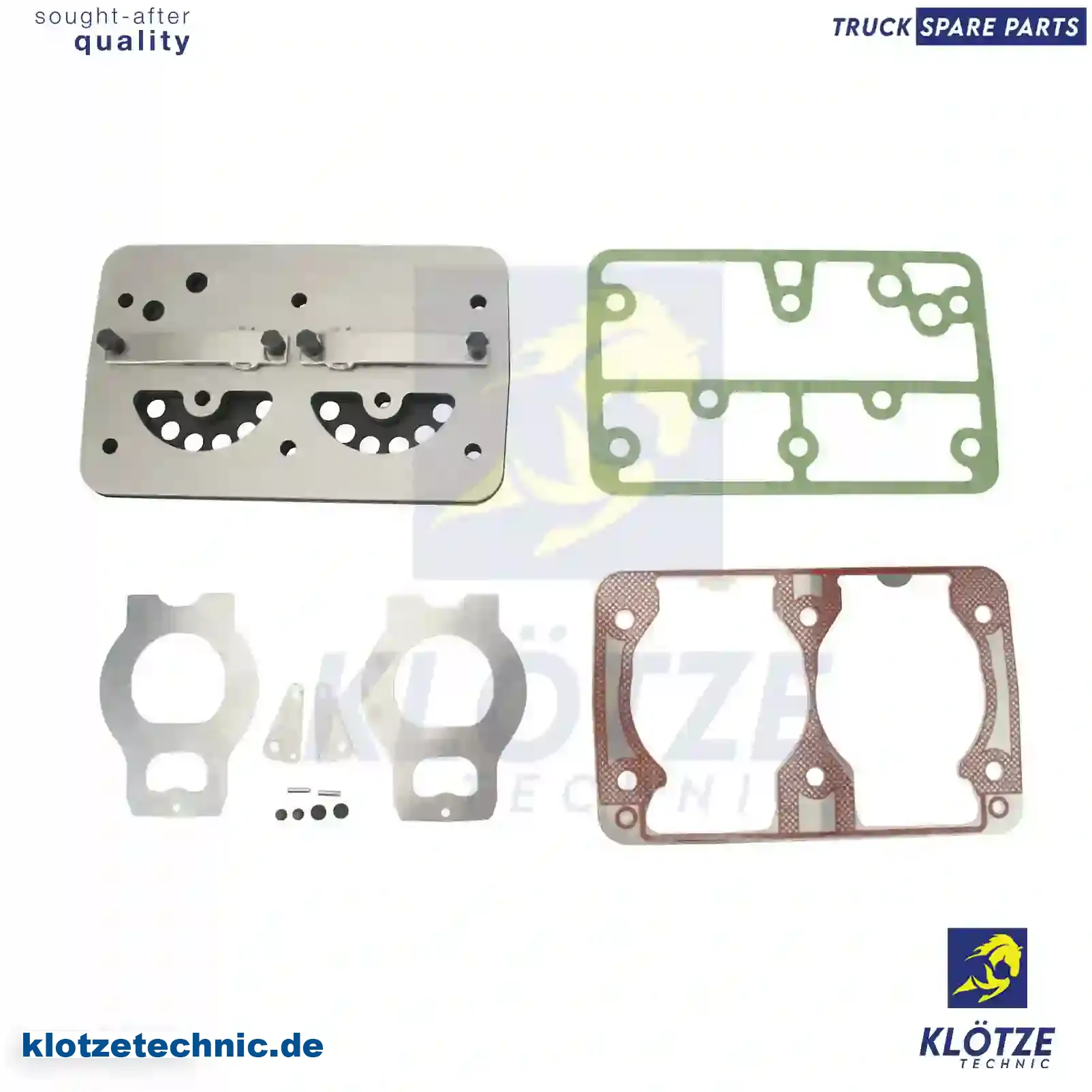 Repair kit, disc valve, 1376272, 3097146, 85134226, ZG50680-0008 || Klötze Technic