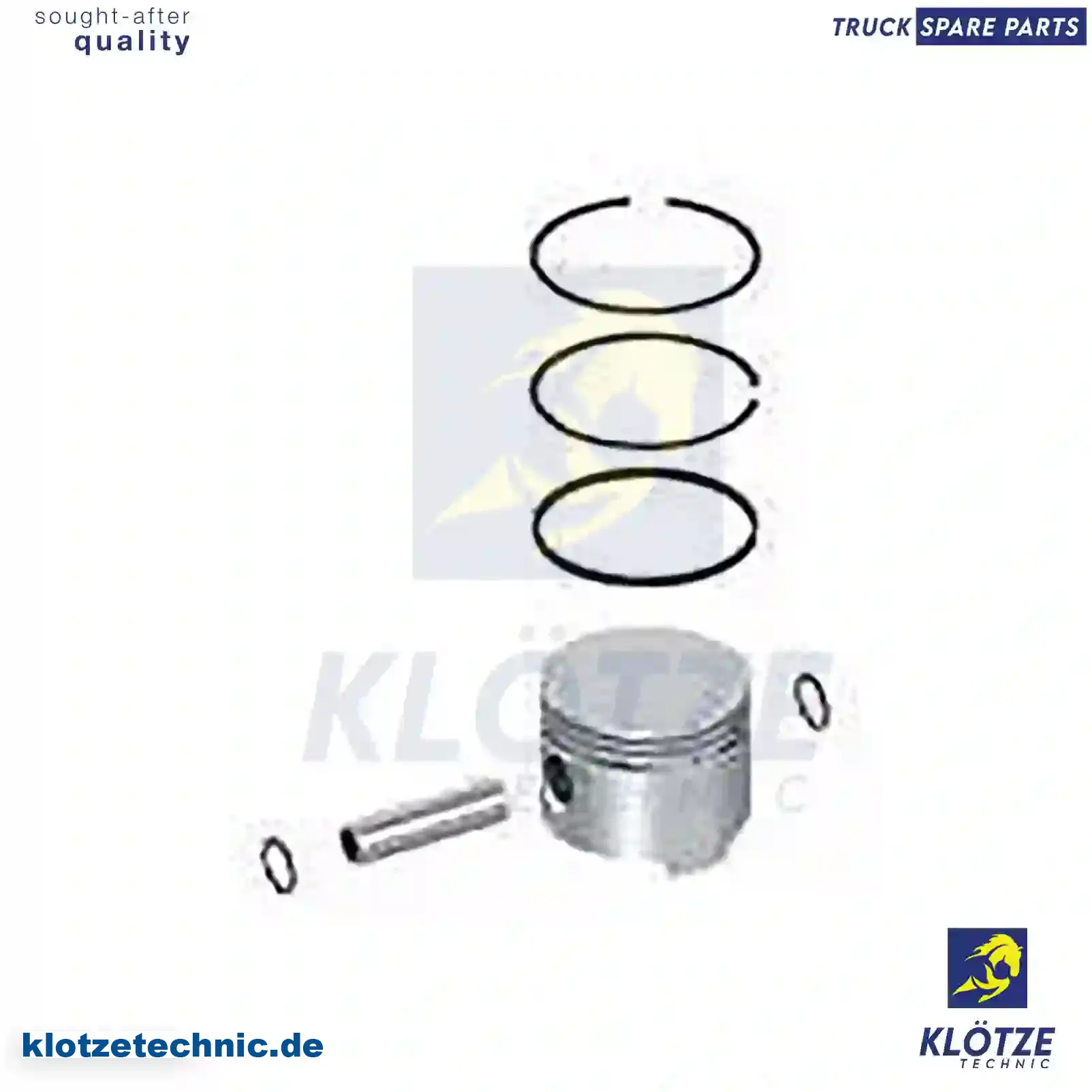 Piston, 1315279S, 1697282S1, 8129779S || Klötze Technic