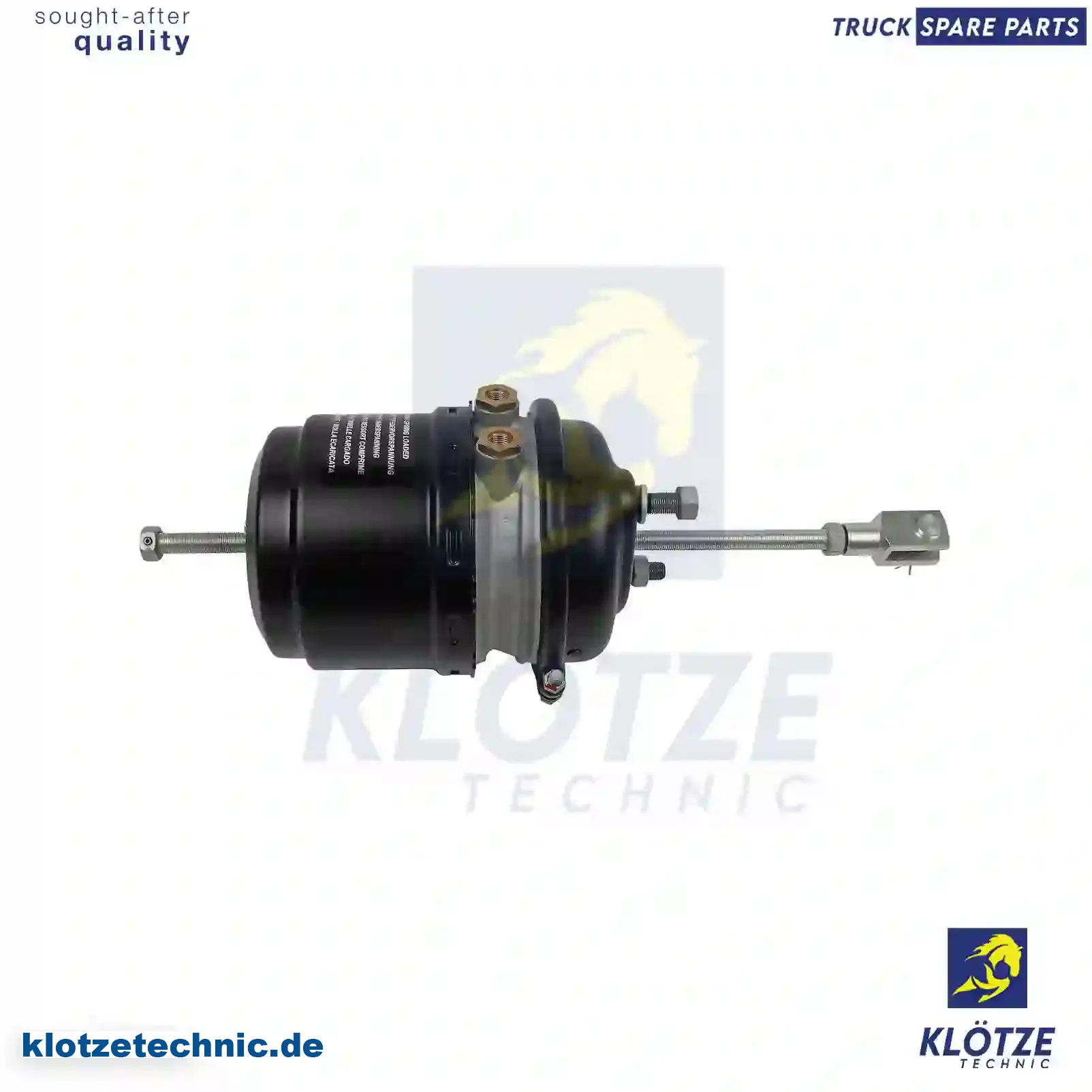 Spring brake cylinder, 10571790, 1372916, 1446058, ZG50772-0008 || Klötze Technic