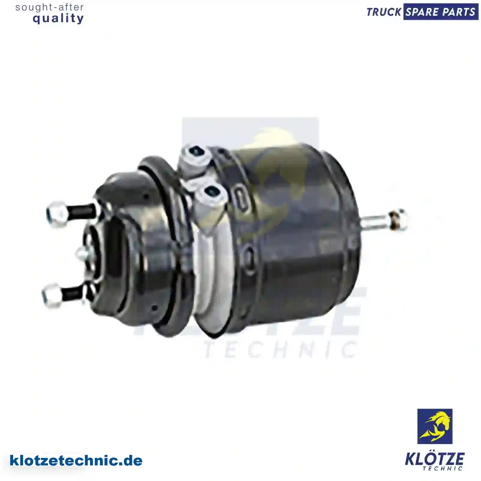 Spring brake cylinder, 1424306, 1427480, 1734996, 1802657, 1912986, 2147775 || Klötze Technic