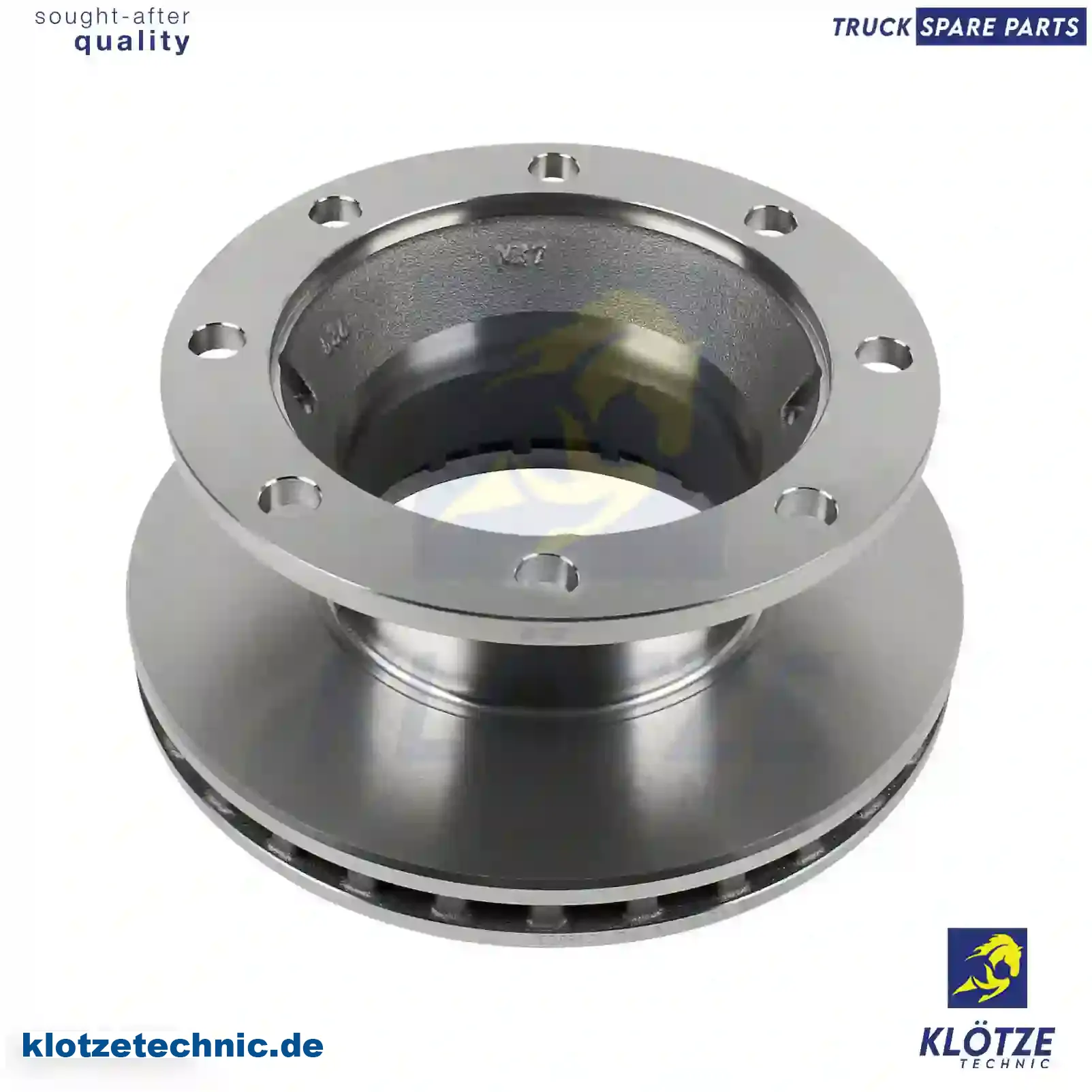 Brake disc, 0308834010, 0308834017, 1962283, 0308834030 || Klötze Technic