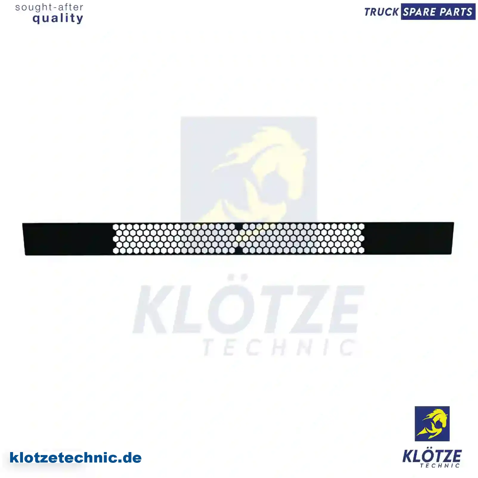 Radiator mesh, center, 1371757, ZG00264-0008 || Klötze Technic