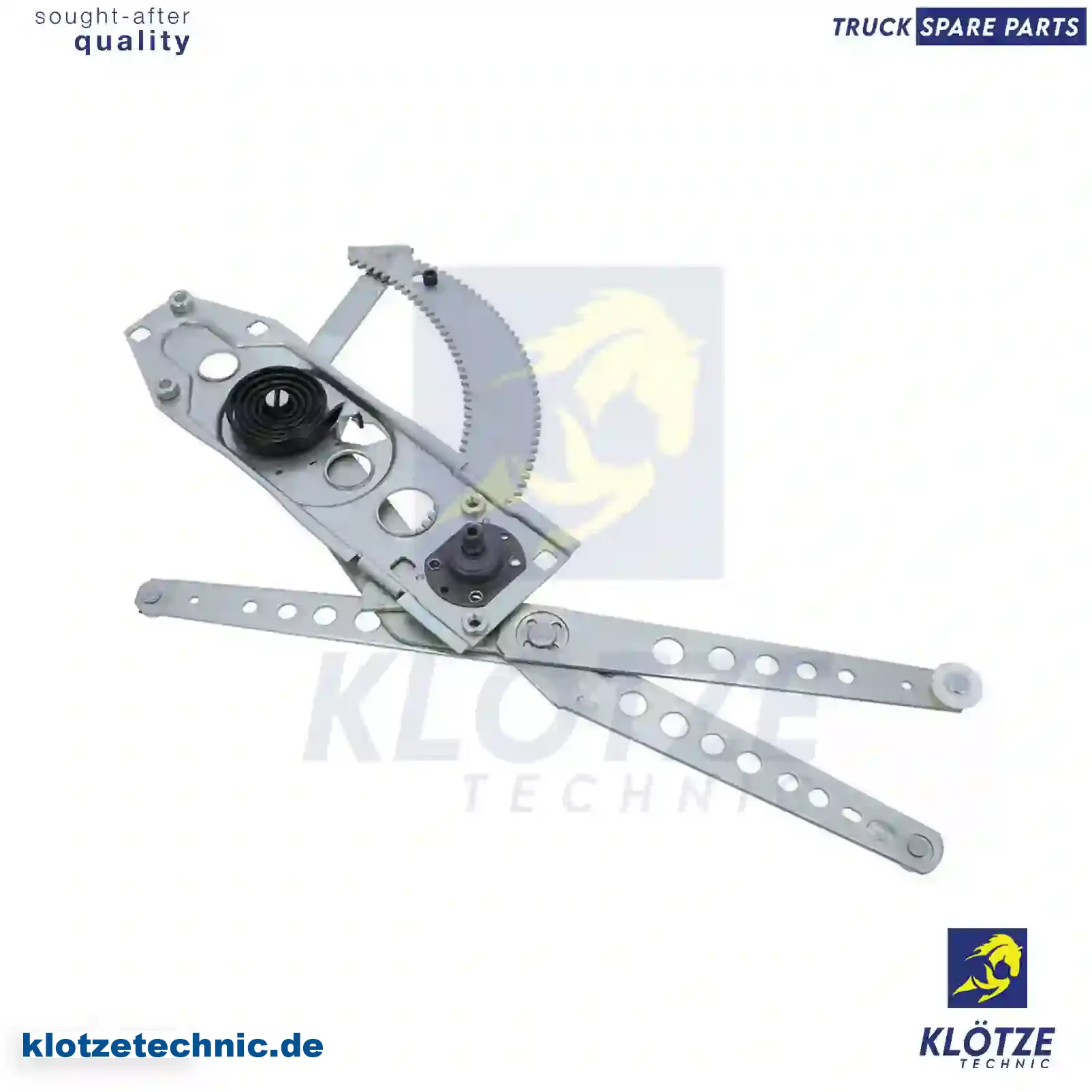 Window regulator, right, 296430, 316992, 336980, 524784, ZG61307-0008 || Klötze Technic