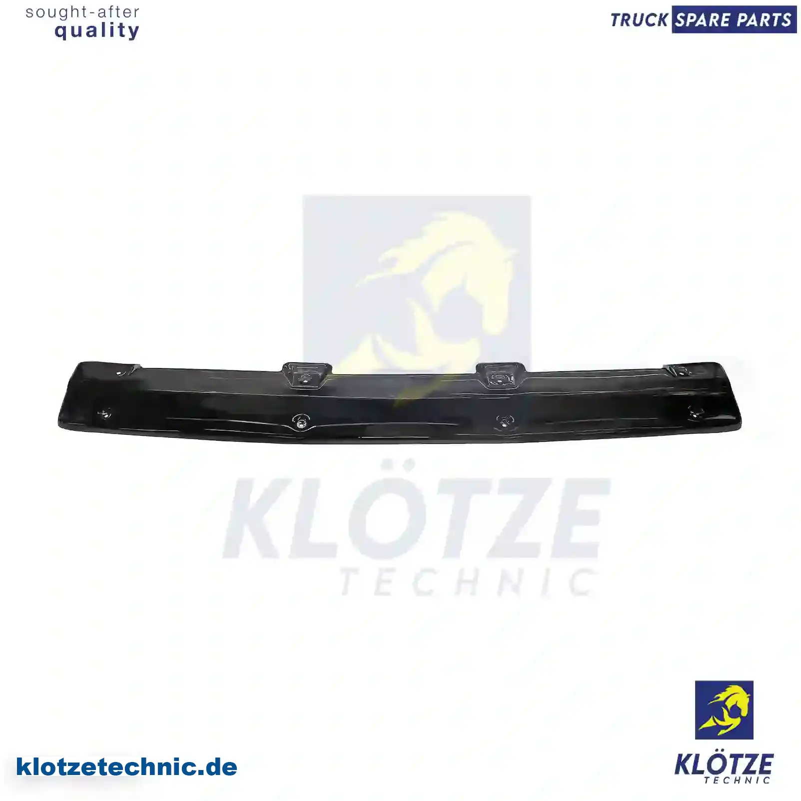 Sun visor, grey, 1584316 || Klötze Technic