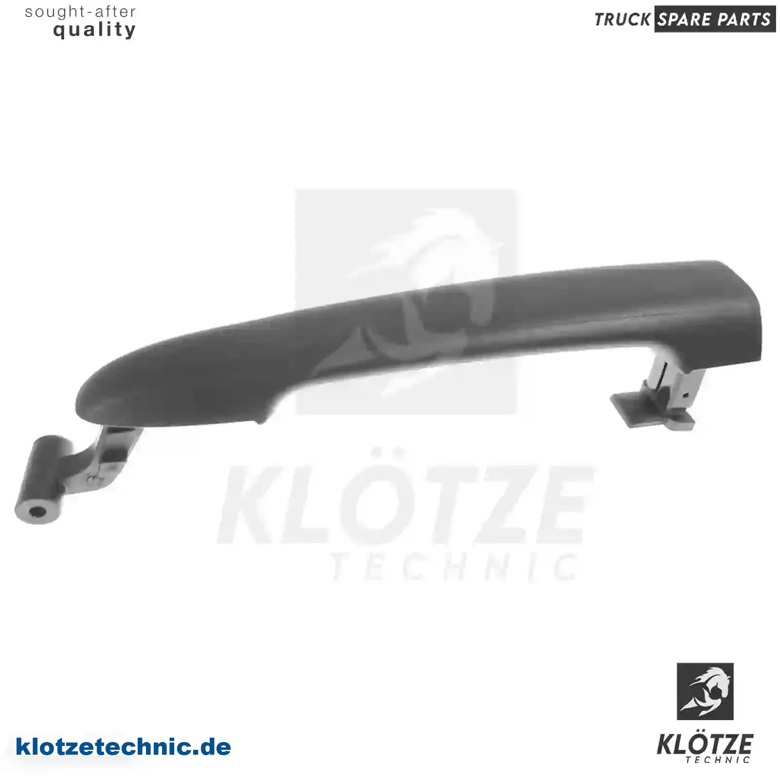 Door handle, front, 9067600070, 2E0837205C || Klötze Technic