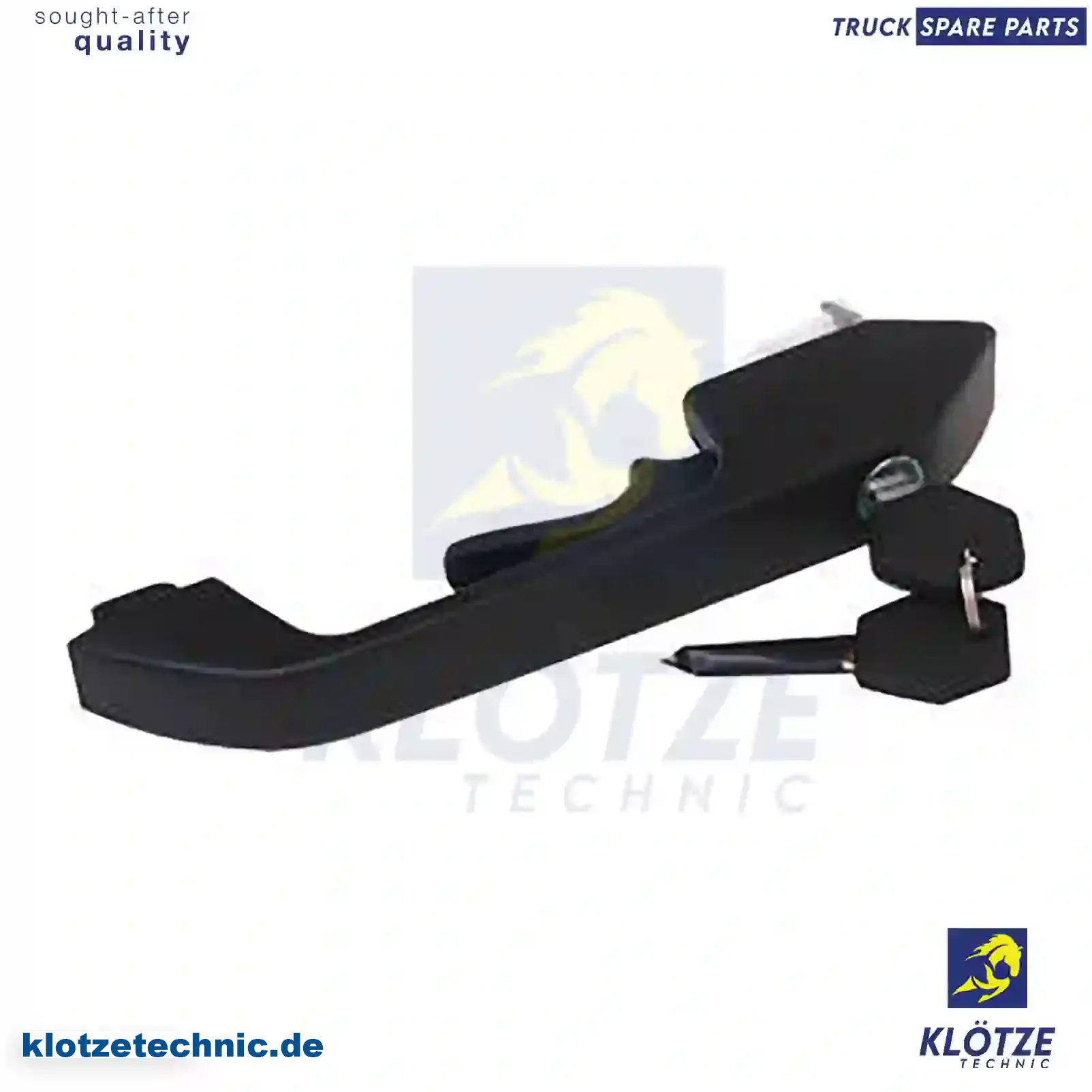 Door handle, outer, right, 1306976, 296210, 356086, ZG60587-0008 || Klötze Technic