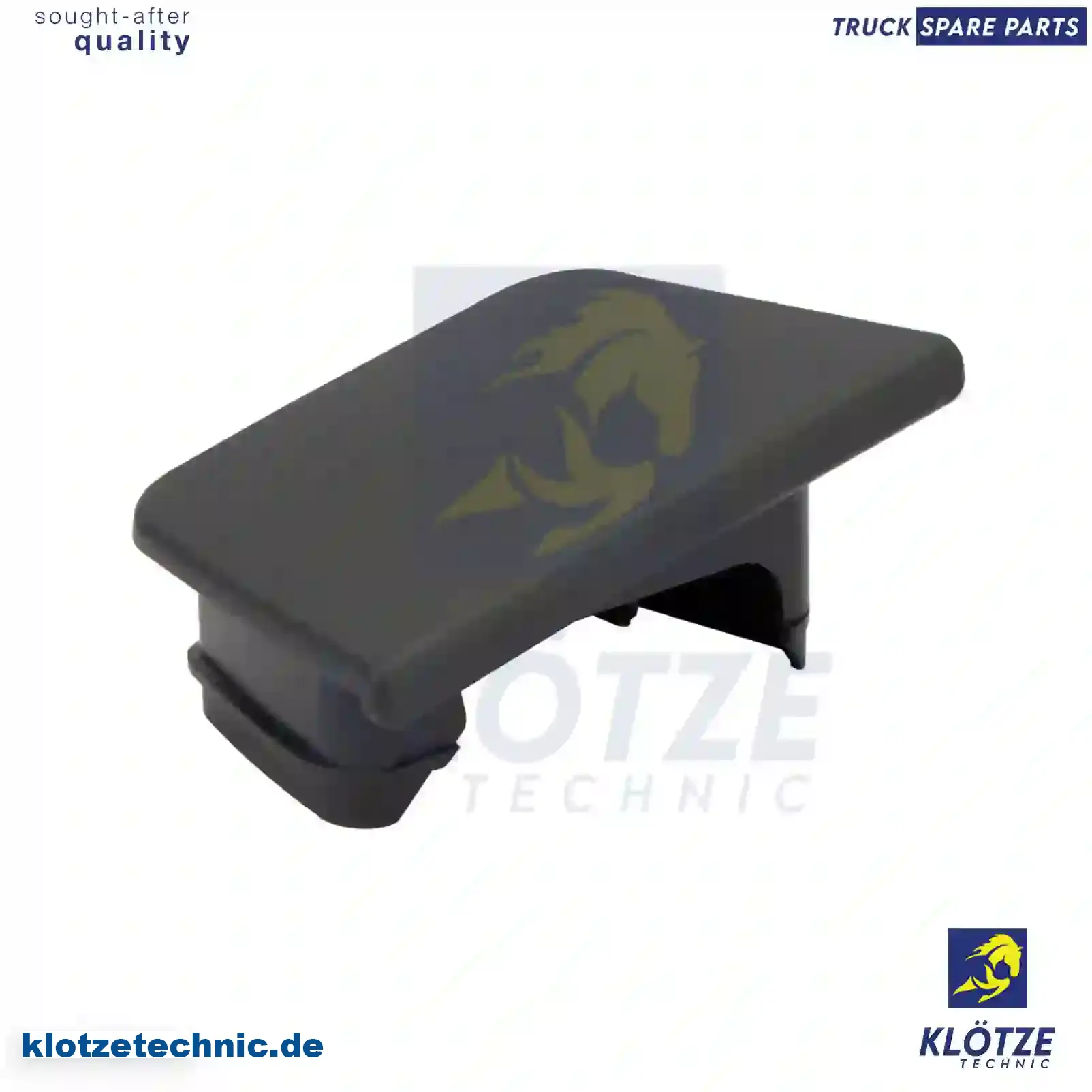 Cover, bumper, right, 81416850072, 2V5807265D || Klötze Technic