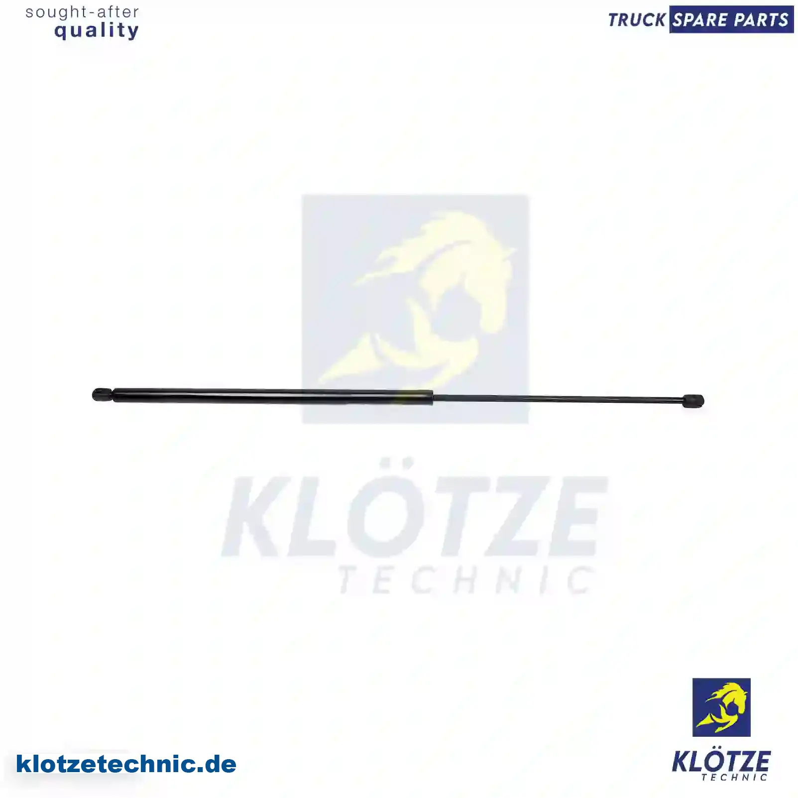 Gas spring, rear flap, 1C15-V406A10-AD, 1C15-V406A10-EA, 4125853, 4346105 || Klötze Technic