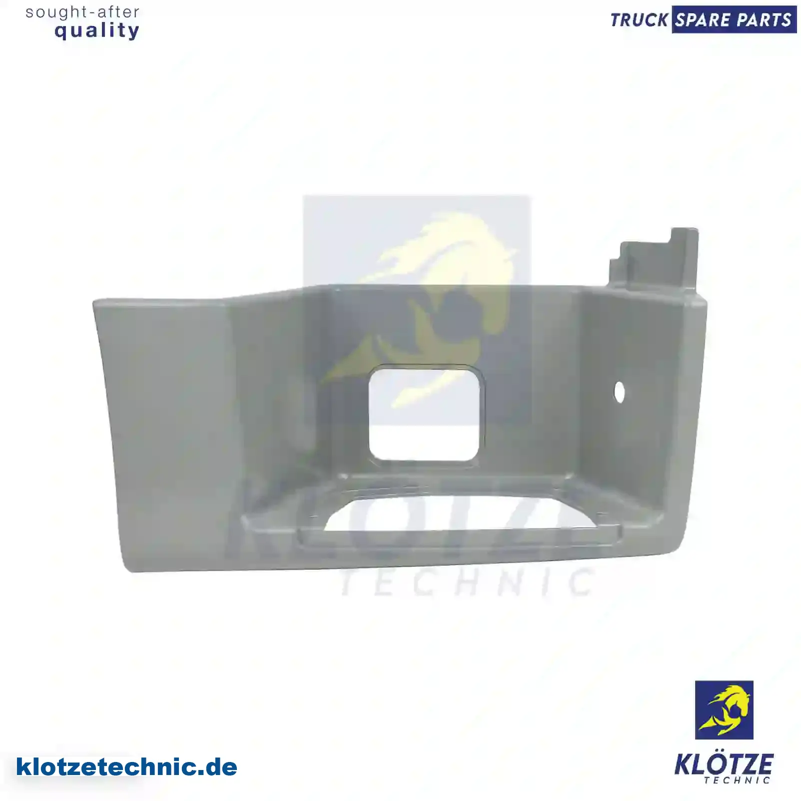 Step well case, lower, right, 81615100314, 81615100750, 81615100800 || Klötze Technic