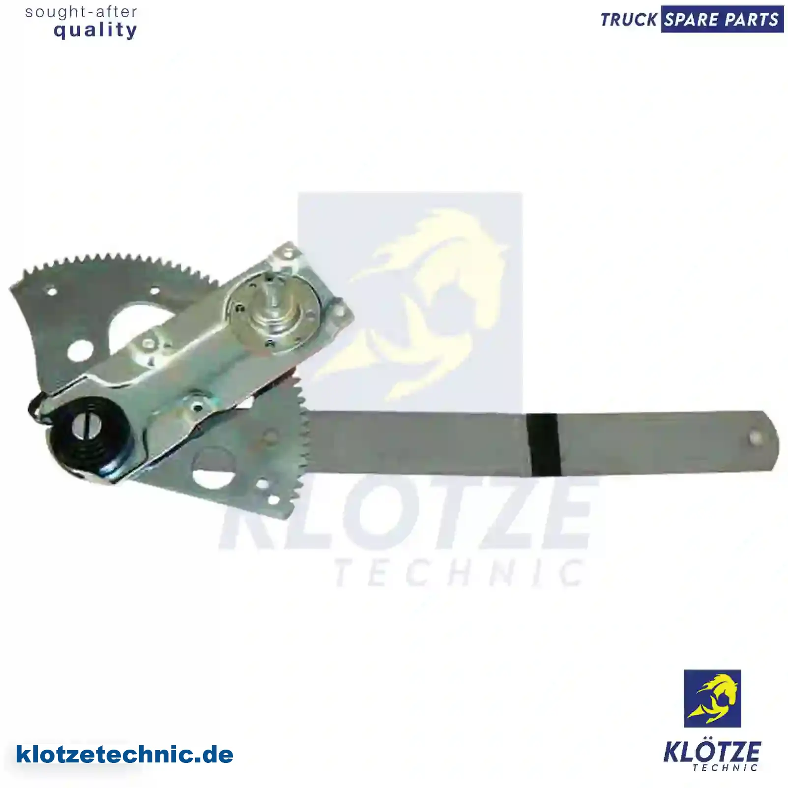 Window regulator, right, 3817250102 || Klötze Technic