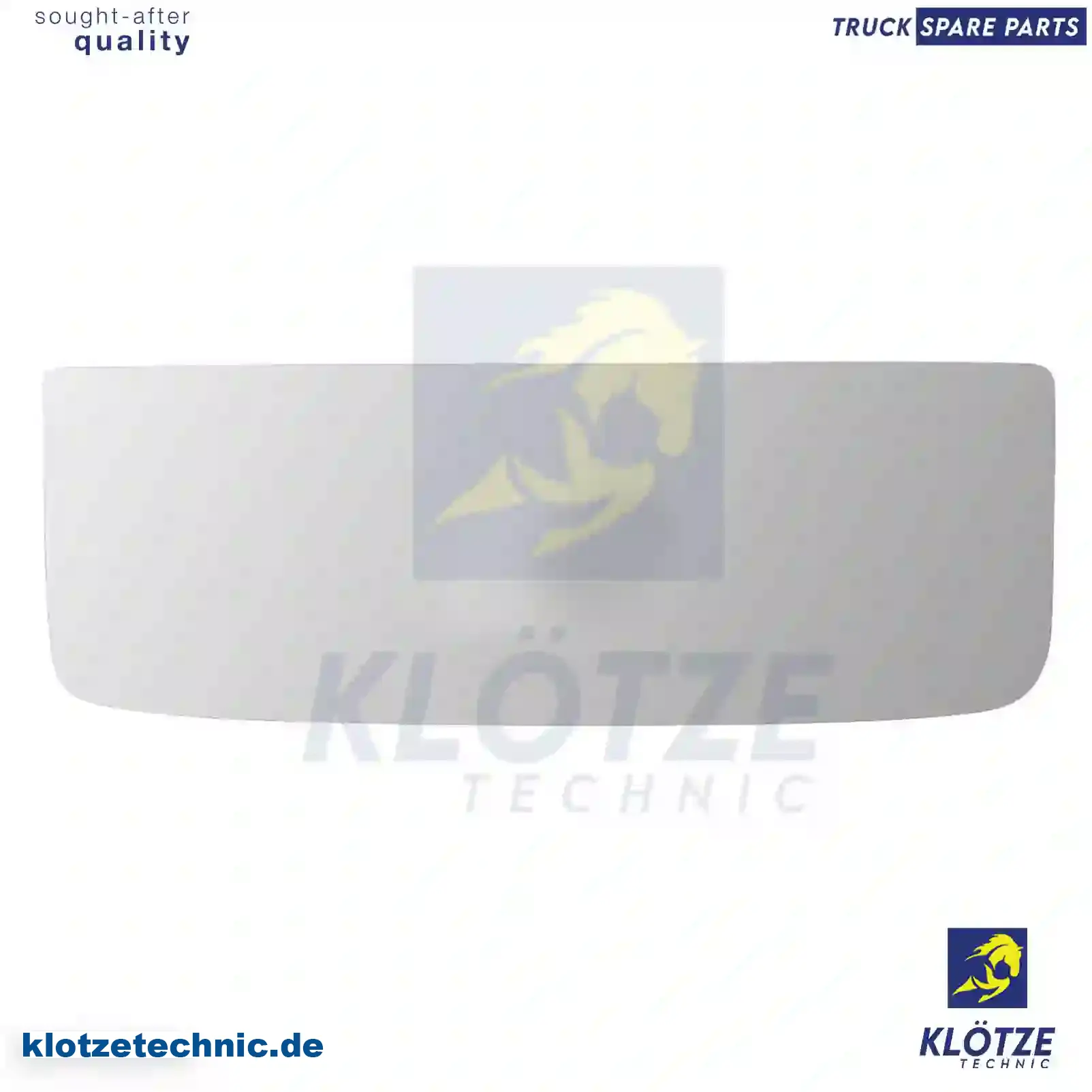 Windshield, tinted green, single package, 81624500052, 8162 || Klötze Technic