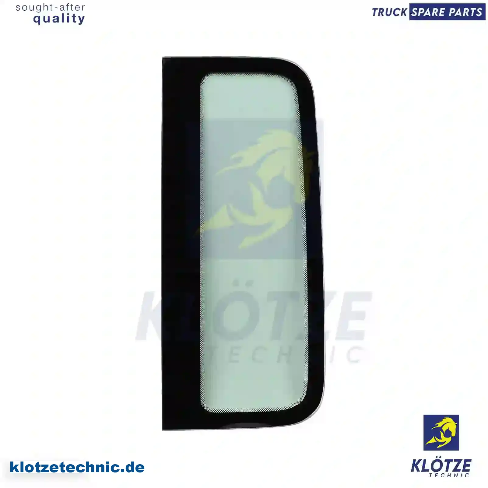 Side glass, left, single package, 81625500011 || Klötze Technic