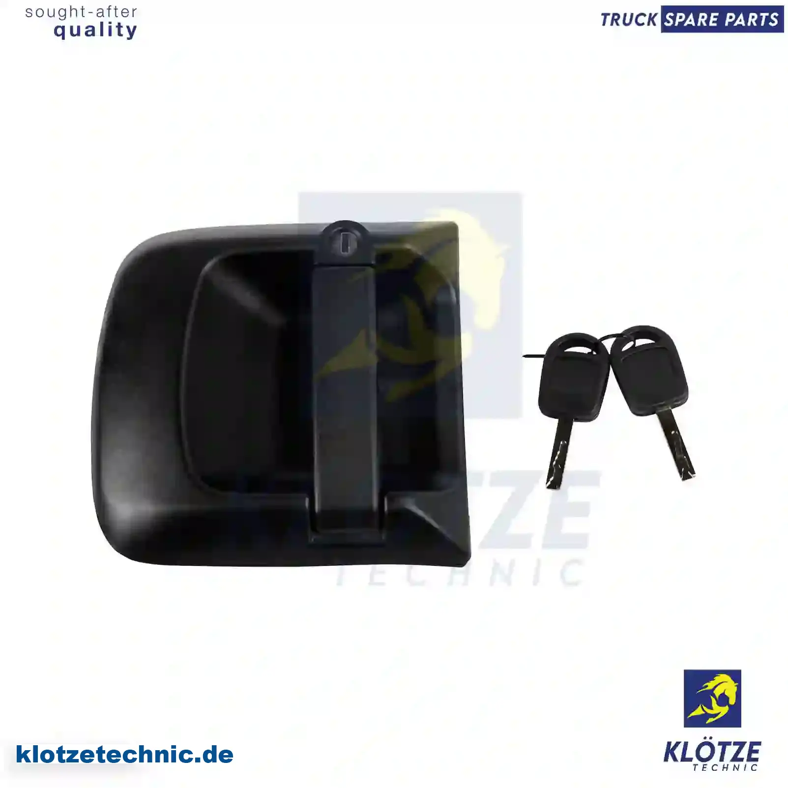 Door handle, left, 81626416075, 81626416079, 81626416081, 2V5837205, ZG60572-0008 || Klötze Technic