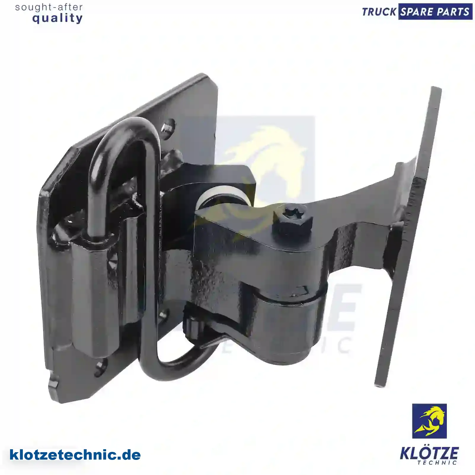 Door hinge, upper, left, 81626905005, 81626906031, 81626906047, 81626906049, 81626906051, 2V5831401, ZG60609-0008 || Klötze Technic