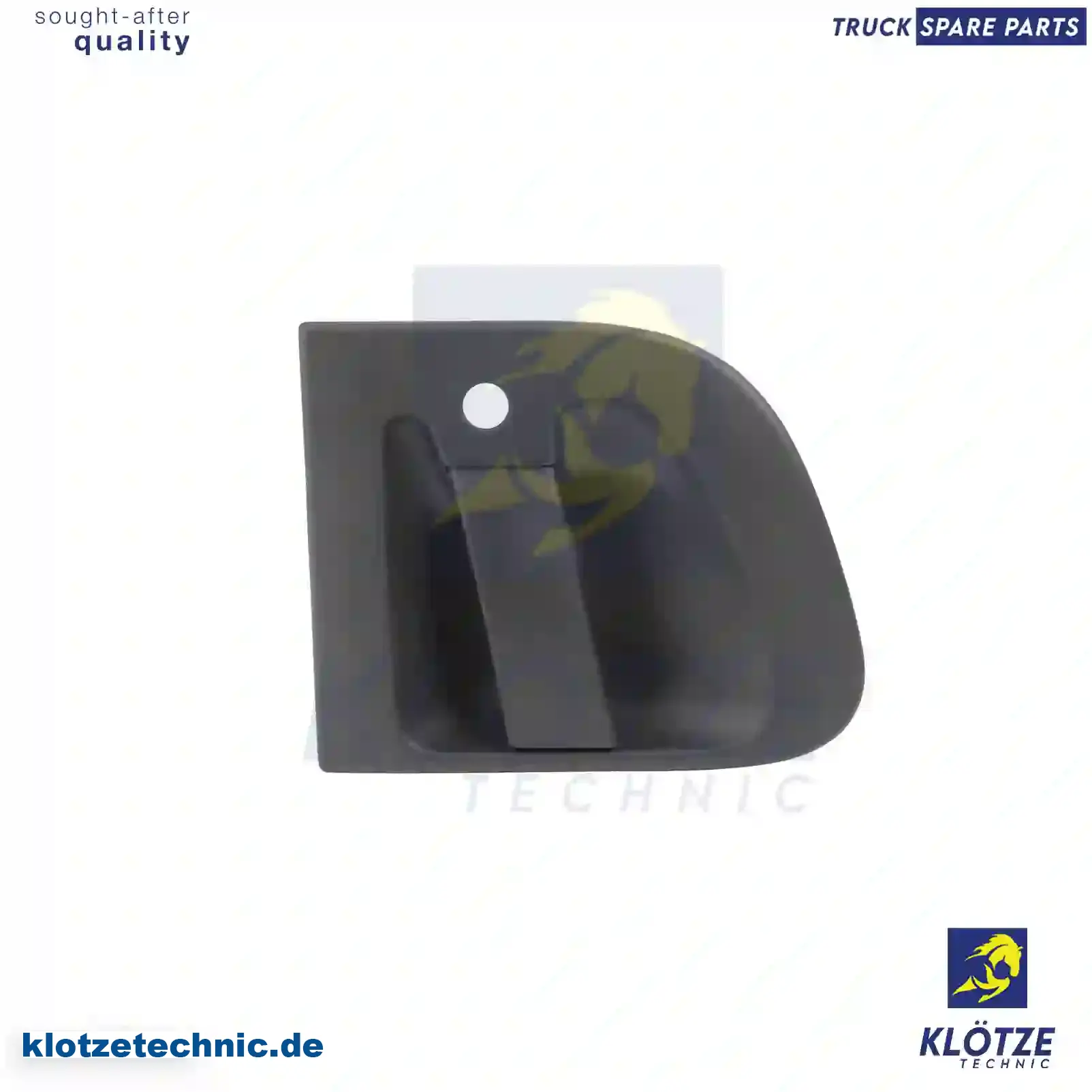 Door handle, right, 1400778, 1406622, 5001858130, 24426875, ZG60600-0008 || Klötze Technic