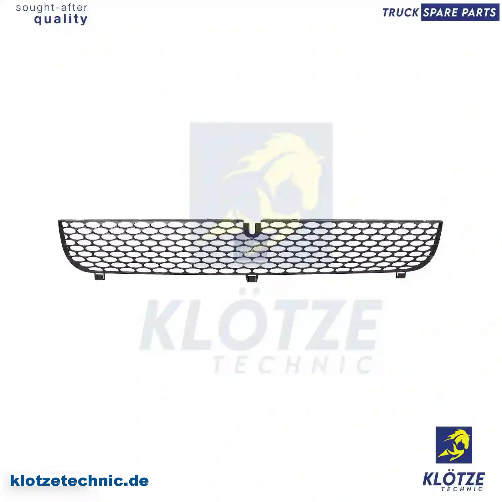 Front grill, without screw cover, 4169759 || Klötze Technic