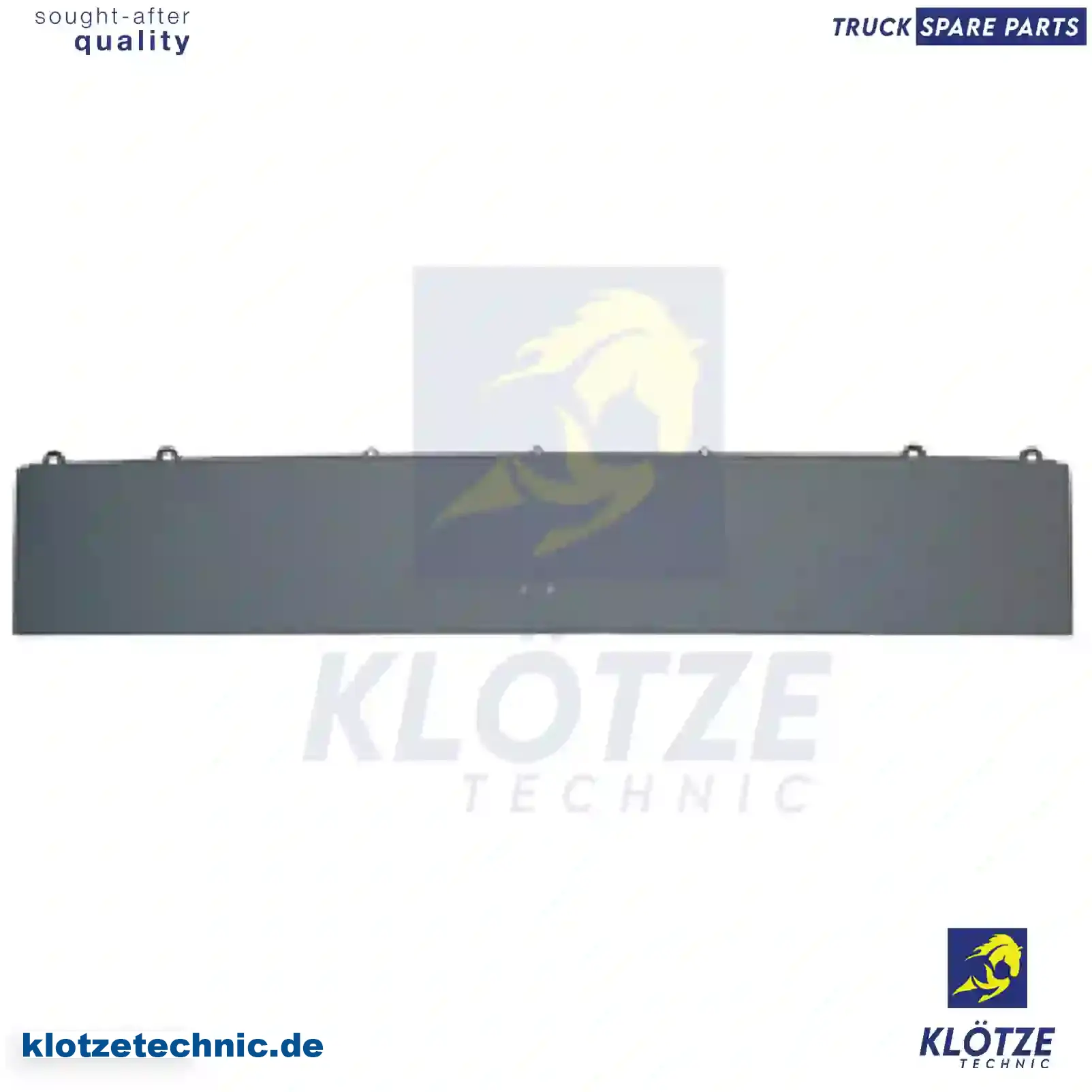 Front panel, 9417500009 || Klötze Technic