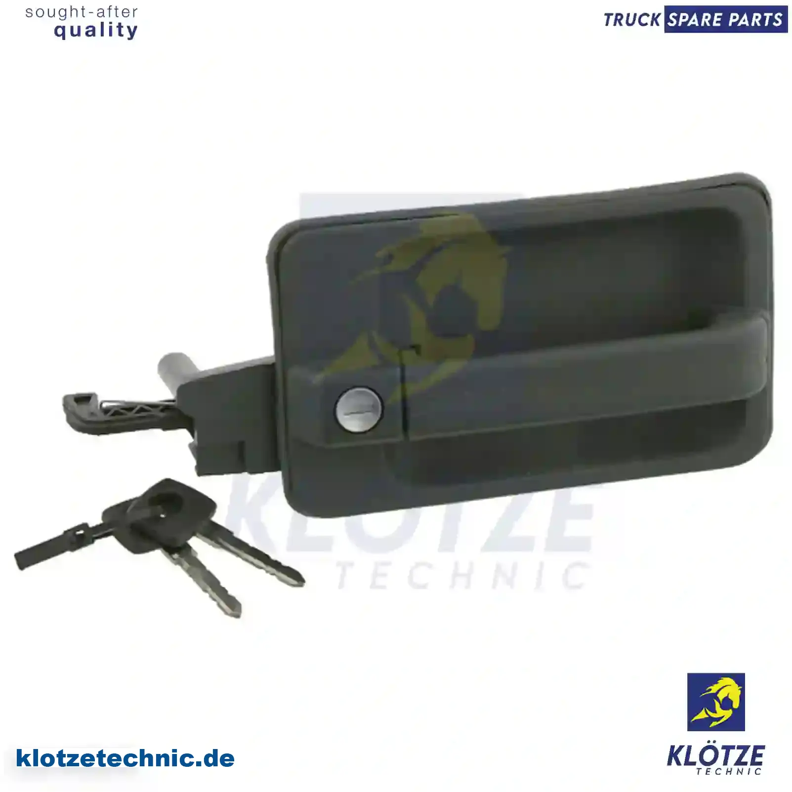 Door handle, right, 6417600359, ZG60594-0008 || Klötze Technic