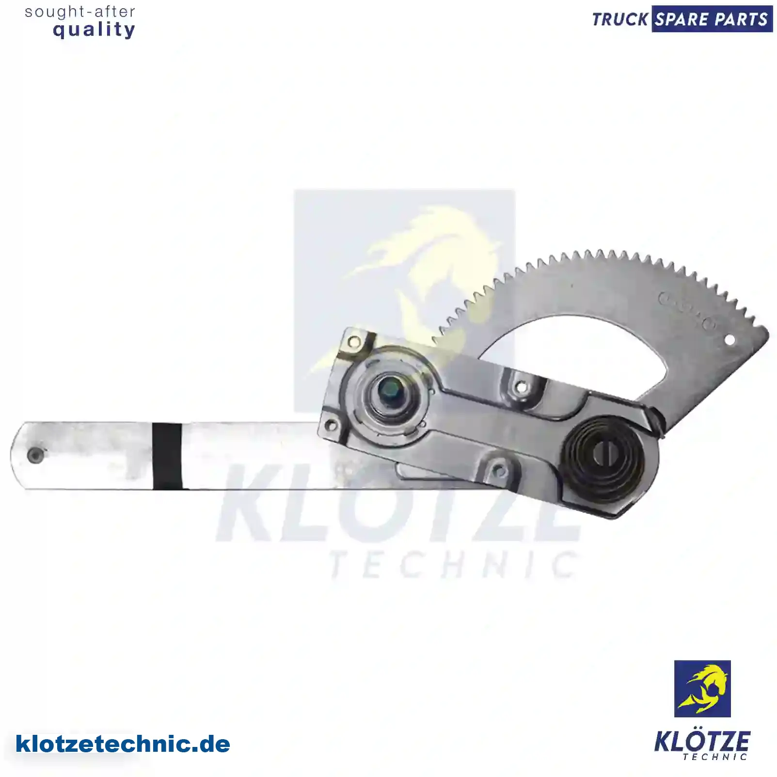 Window regulator, left, 6417200246, ZG61290-0008 || Klötze Technic