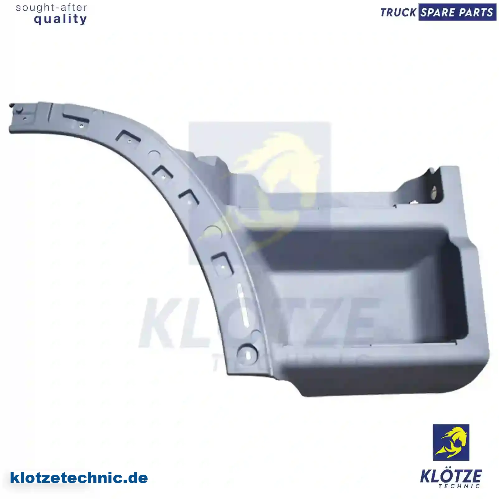 Step well case, upper, right, 4006601101, 9436600401, 94366004017354, 9436601101, 94366011017354 || Klötze Technic