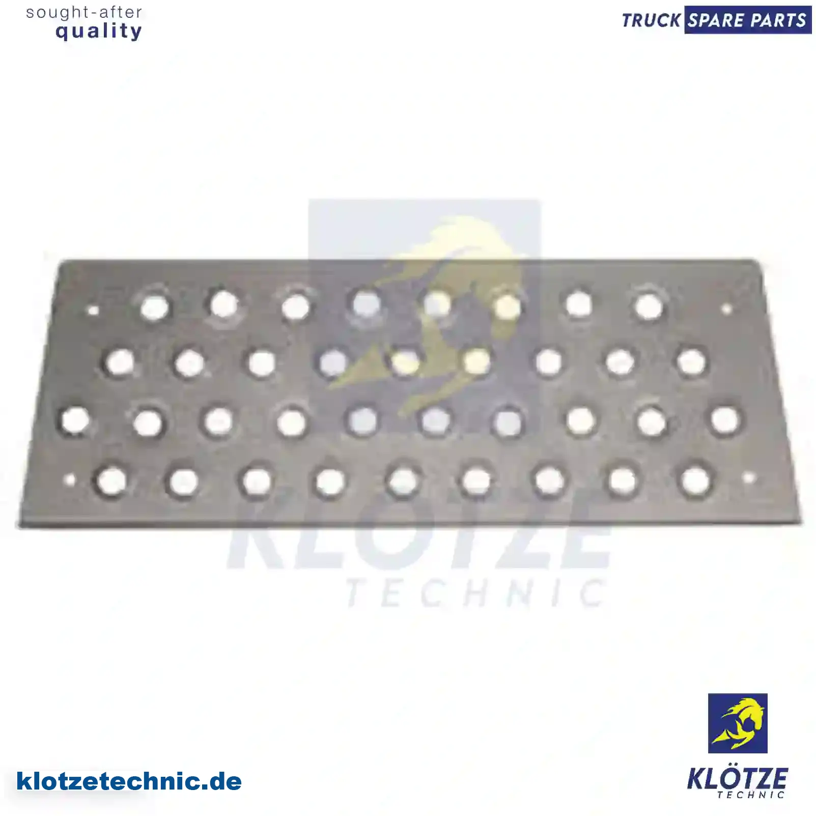 Step plate, 4006660128, 9406660128, ZG61174-0008 || Klötze Technic