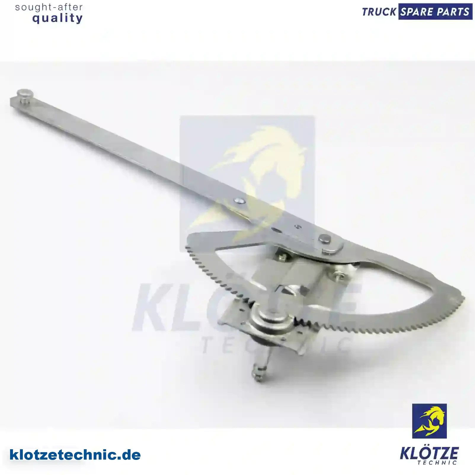 Window regulator, right, 5123722AA, 5123727AA, 6907207146, 9017201046, 9017201546, ZG61311-0008 || Klötze Technic