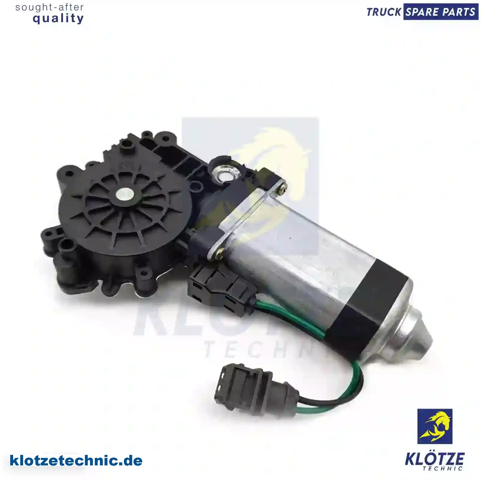 Window lifter motor, right, 0058209142, ZG61280-0008 || Klötze Technic