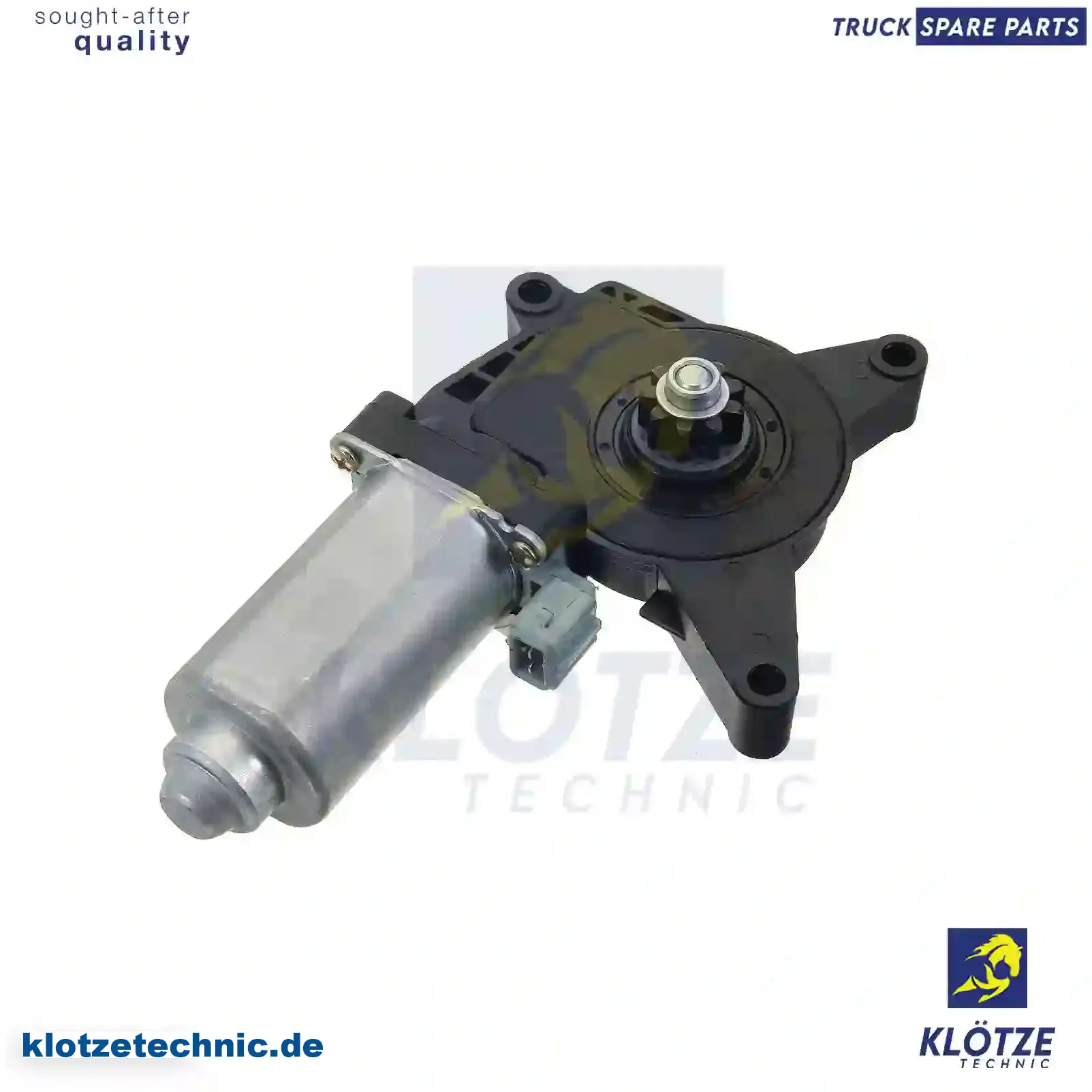 Window lifter motor, left, 0008202808, 0008204908, ZG61276-0008 || Klötze Technic