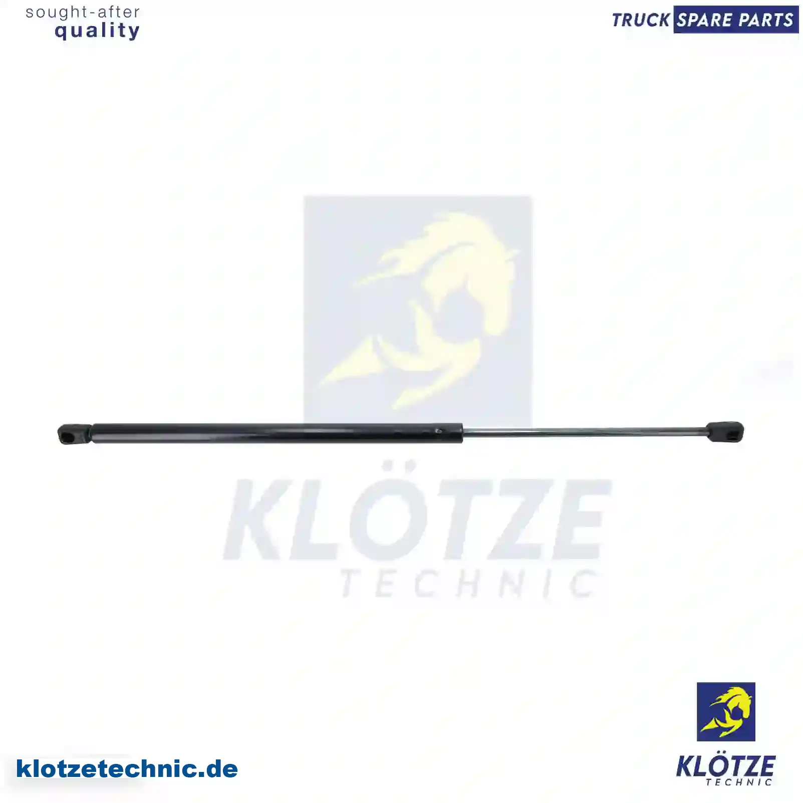 Gas spring, 0007500336, , || Klötze Technic