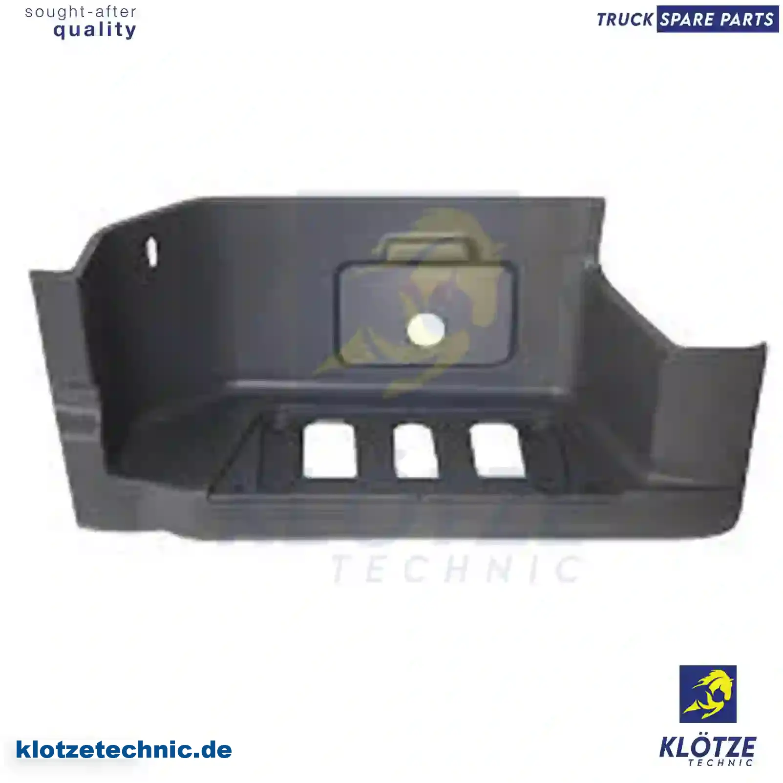 Step well case, lower, left, 9436600801, 94366008017354, ZG61207-0008 || Klötze Technic