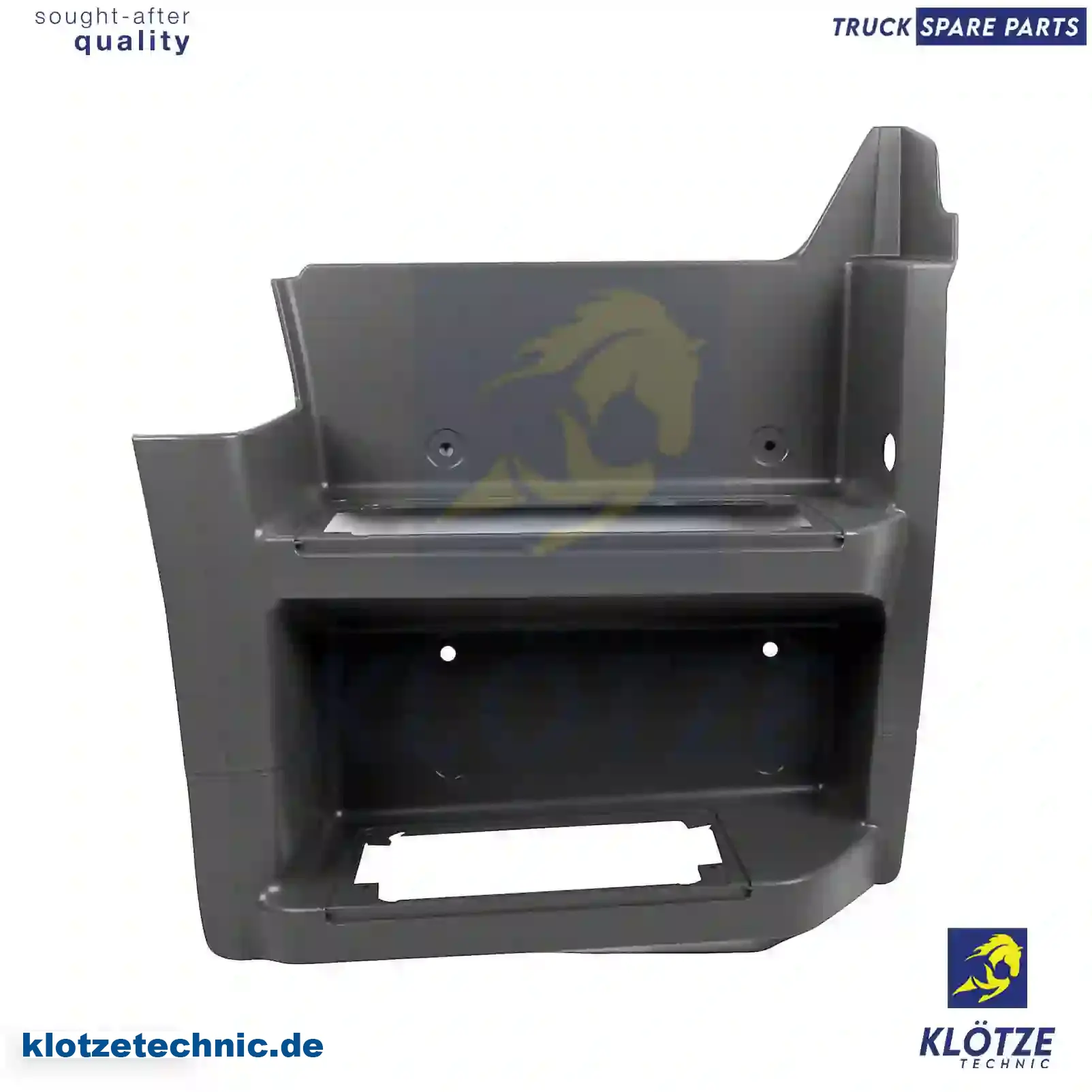 Step well case, lower, right, 3756661101, 37566611017354, 9406604801, 9406660201 || Klötze Technic