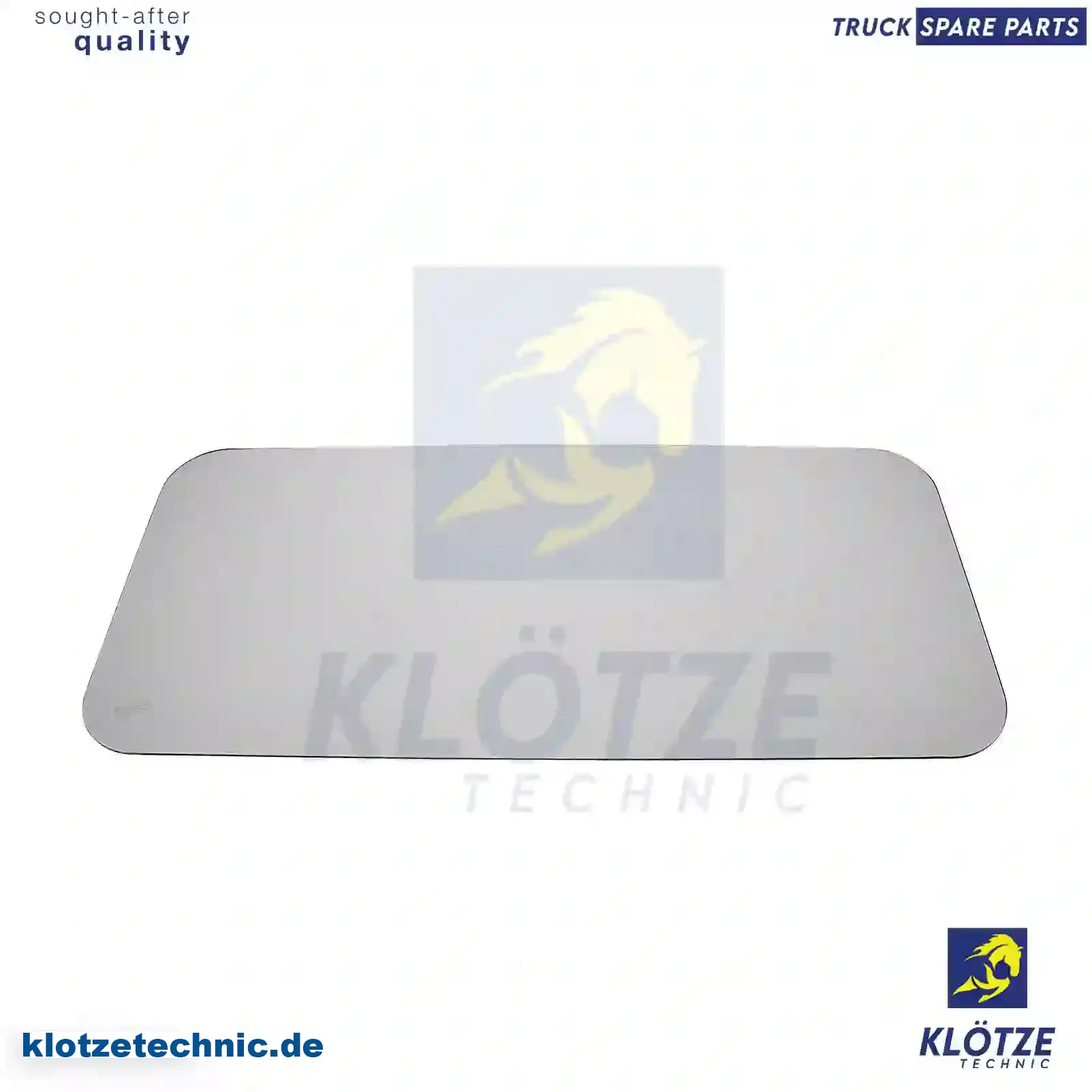 Rear window, single package, 9736780110 || Klötze Technic