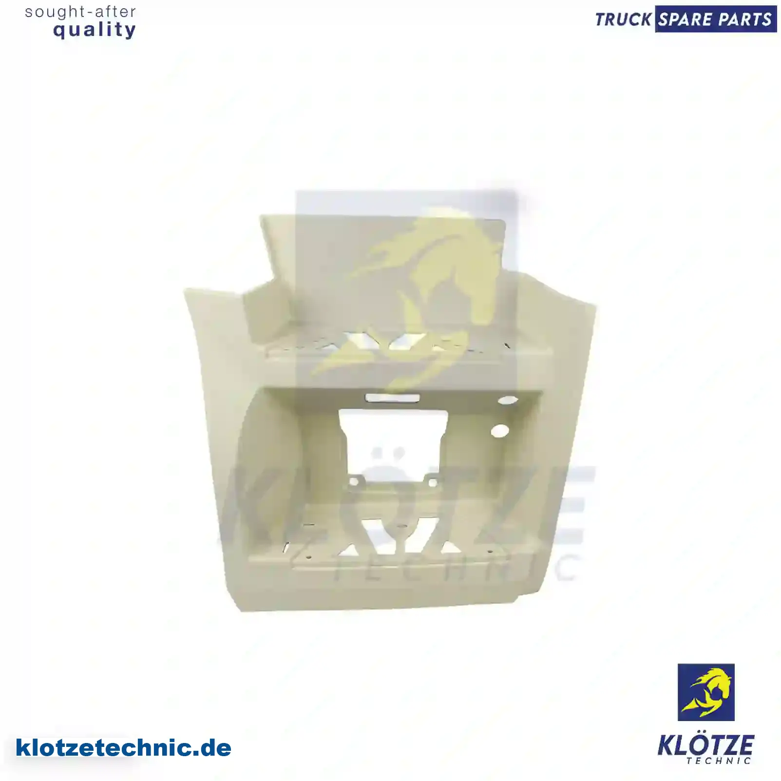 Step well case, right, white, 9606661903, 9606662103, 9616661801, 9616661901 || Klötze Technic